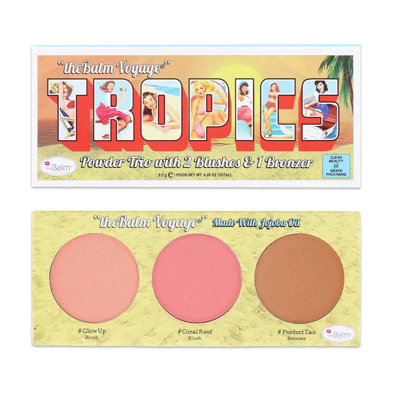 The Balm – The Balm Voyage Tropics Powder Trio (Glow Up, Coral Reef, Perfect Tan)_img_1