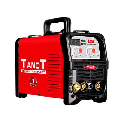 TANDT TIG / MMA Welding Machine, TIG 20-200A, MMA 200A, 7 KVA, Model : TIG/MMA200S