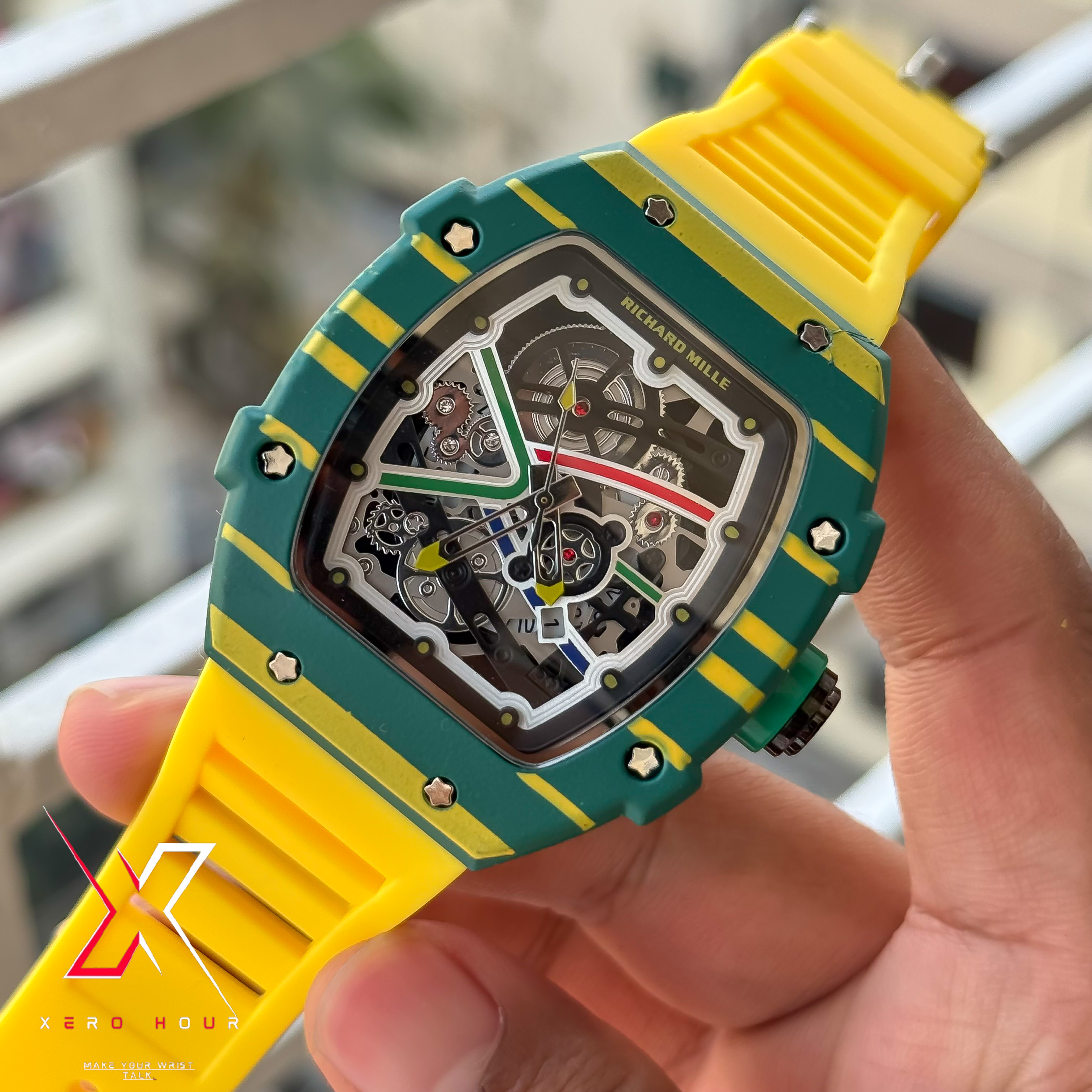 Richard Mille | Yellow Strap | Brazilian Style | Quartz_img_1