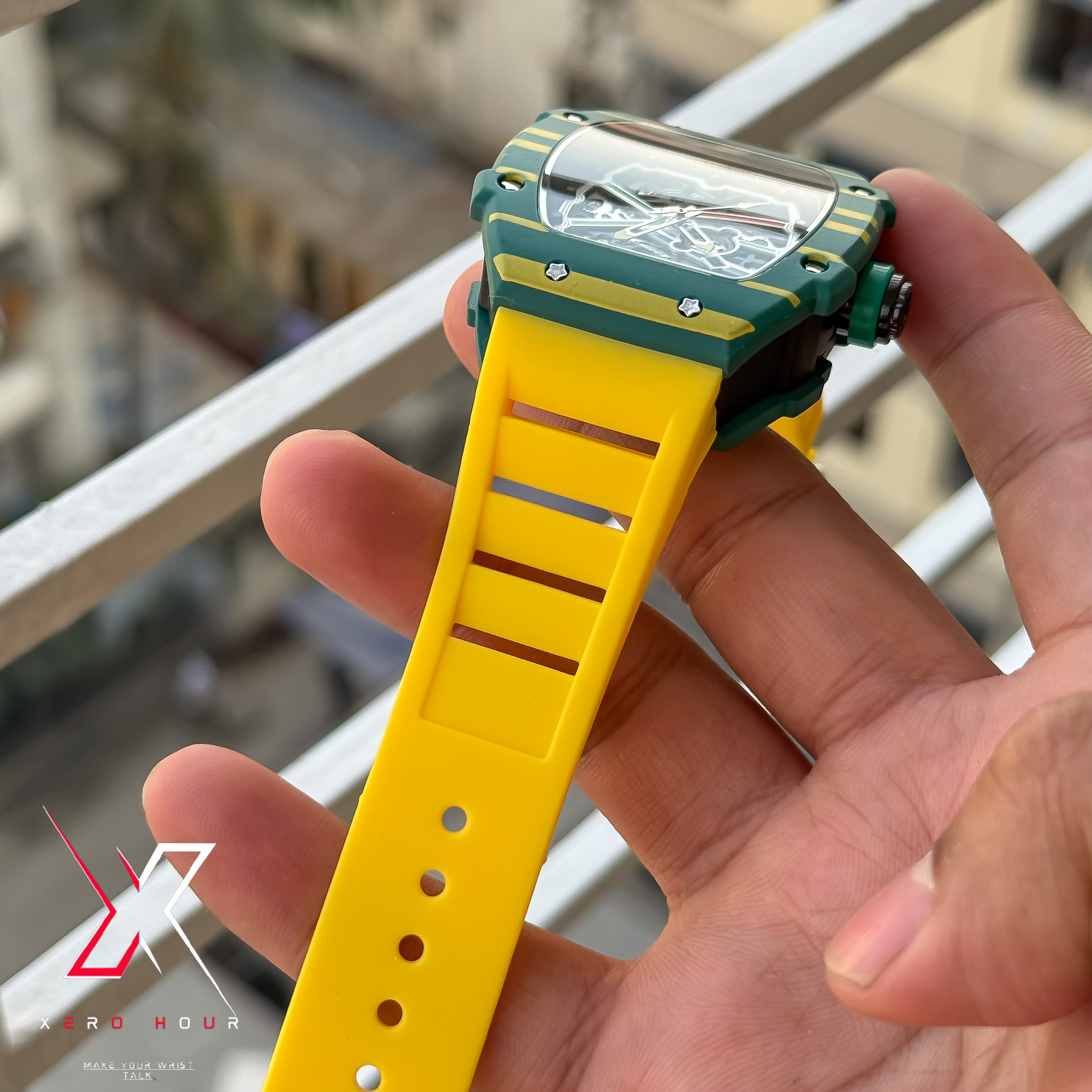 Richard Mille | Yellow Strap | Brazilian Style | Quartz_img_3