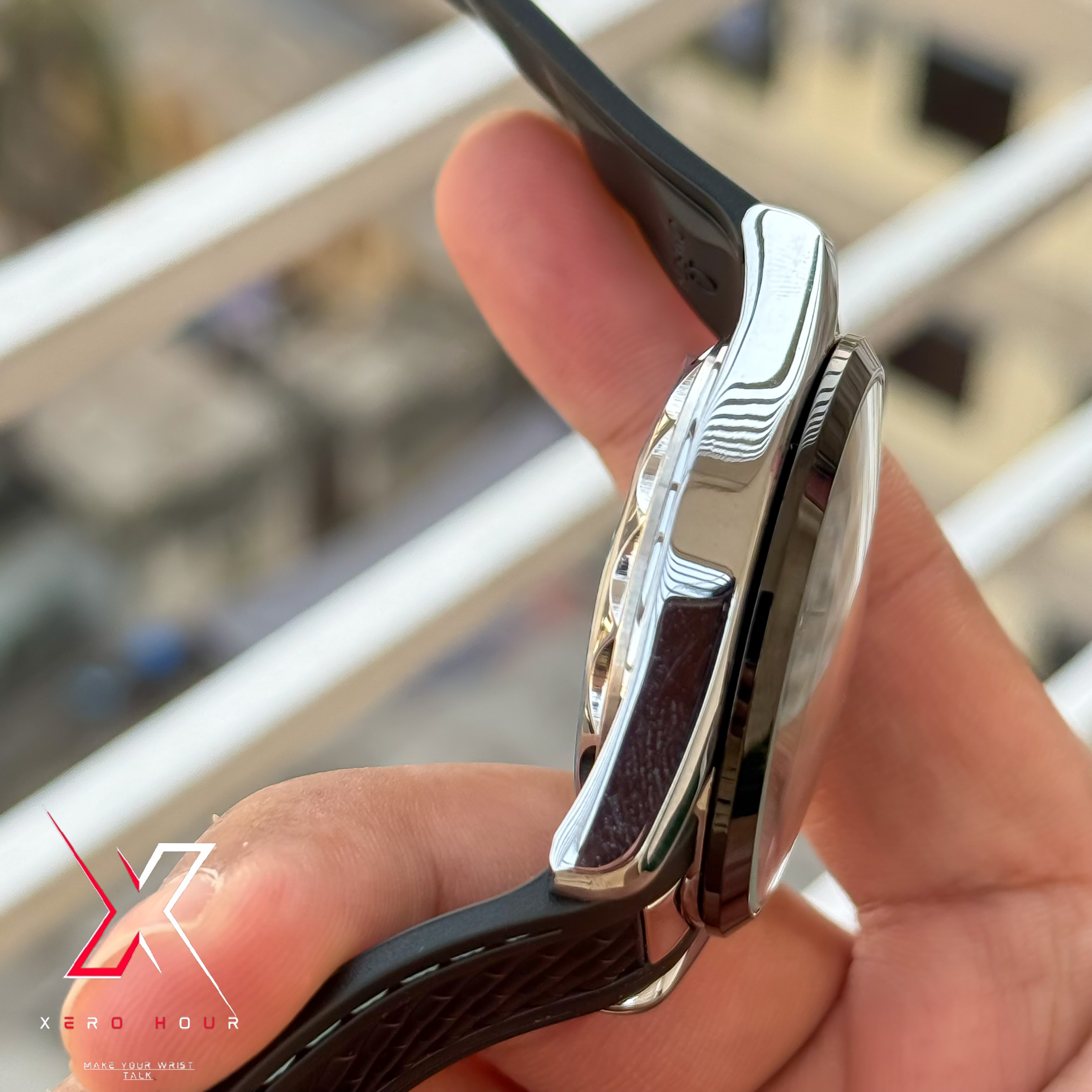 Omega Seamaster | Automatic Movement | Silicon Strap | Cyan Dial_img_2