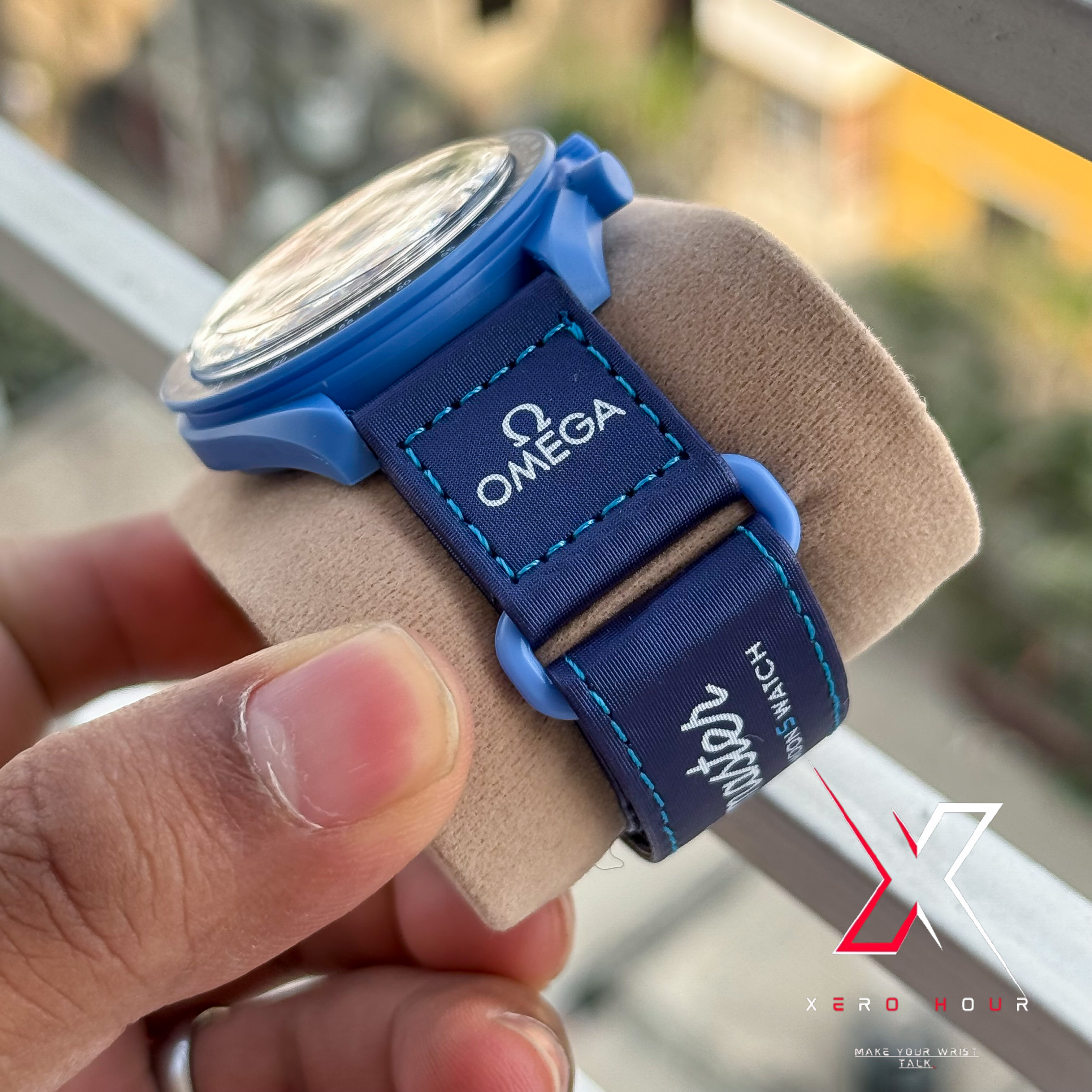 Omega MoonsWatch | MoonPhase | Mission To Moon Blue  | AA grade_img_4