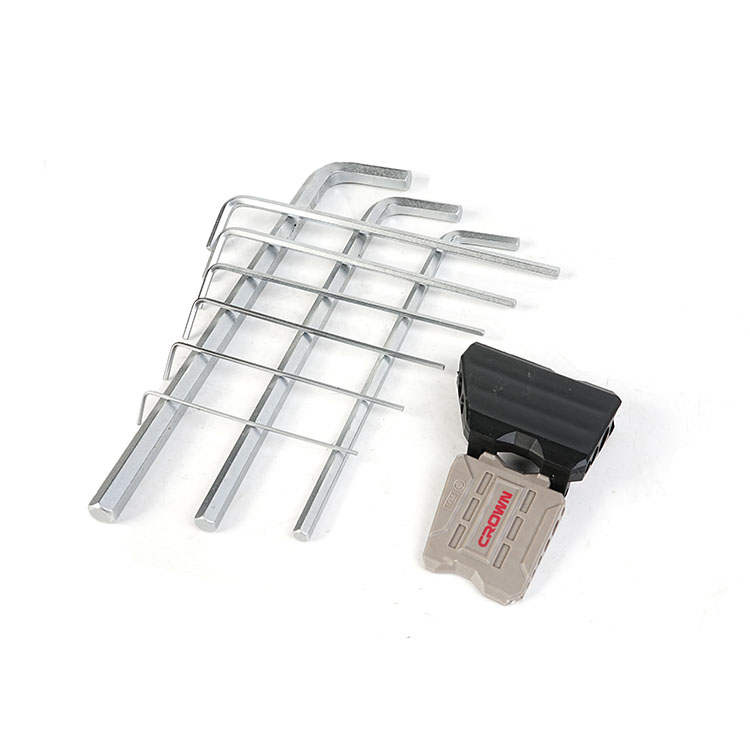 CROWN Professional 9pcs Hex key set ( Short | Long | Extra Long ), Flat head, CR-V, 9pcs; CPHOK-HMAX09_img_10