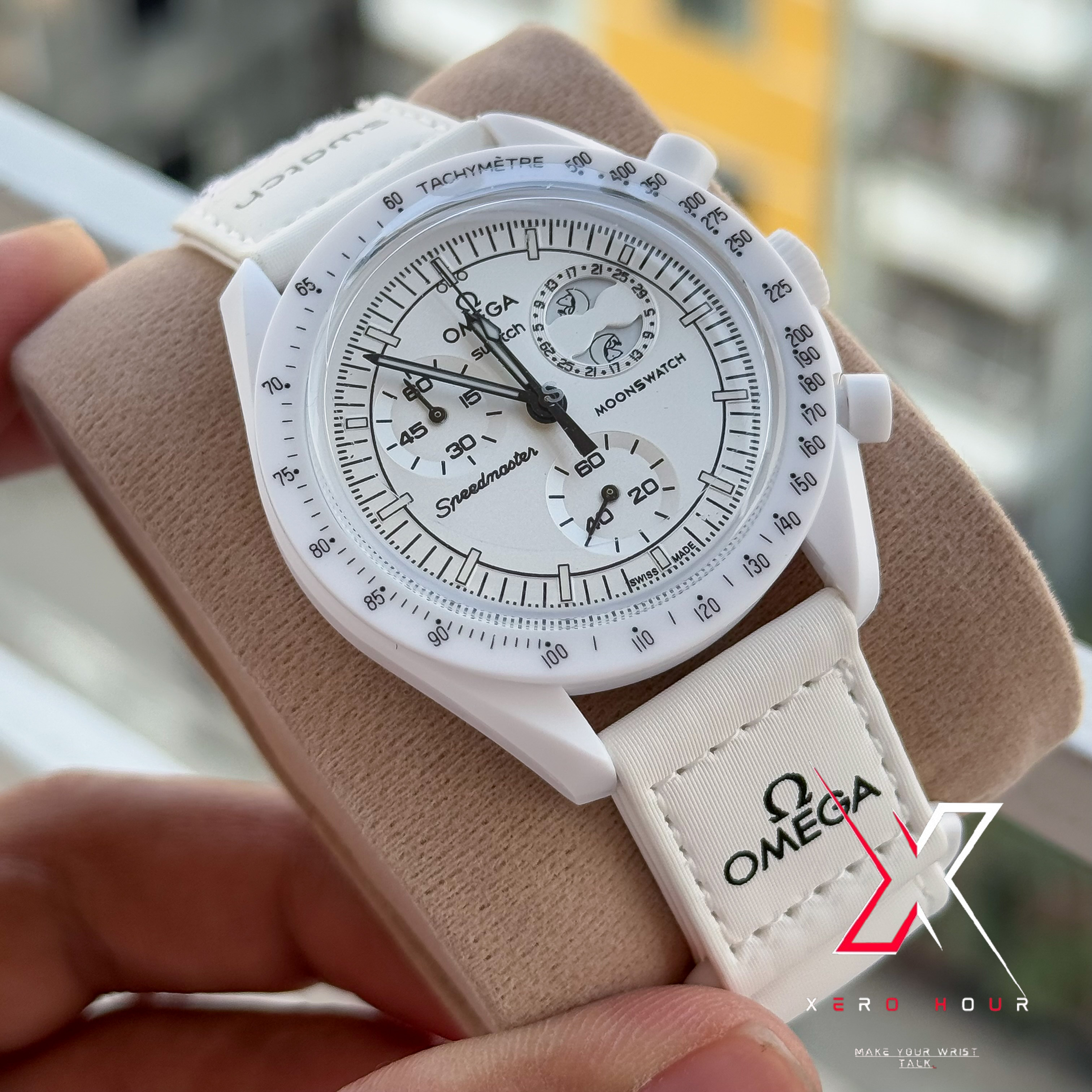 Omega MoonsWatch | FUll White Moon Phase | Mission to the moon |