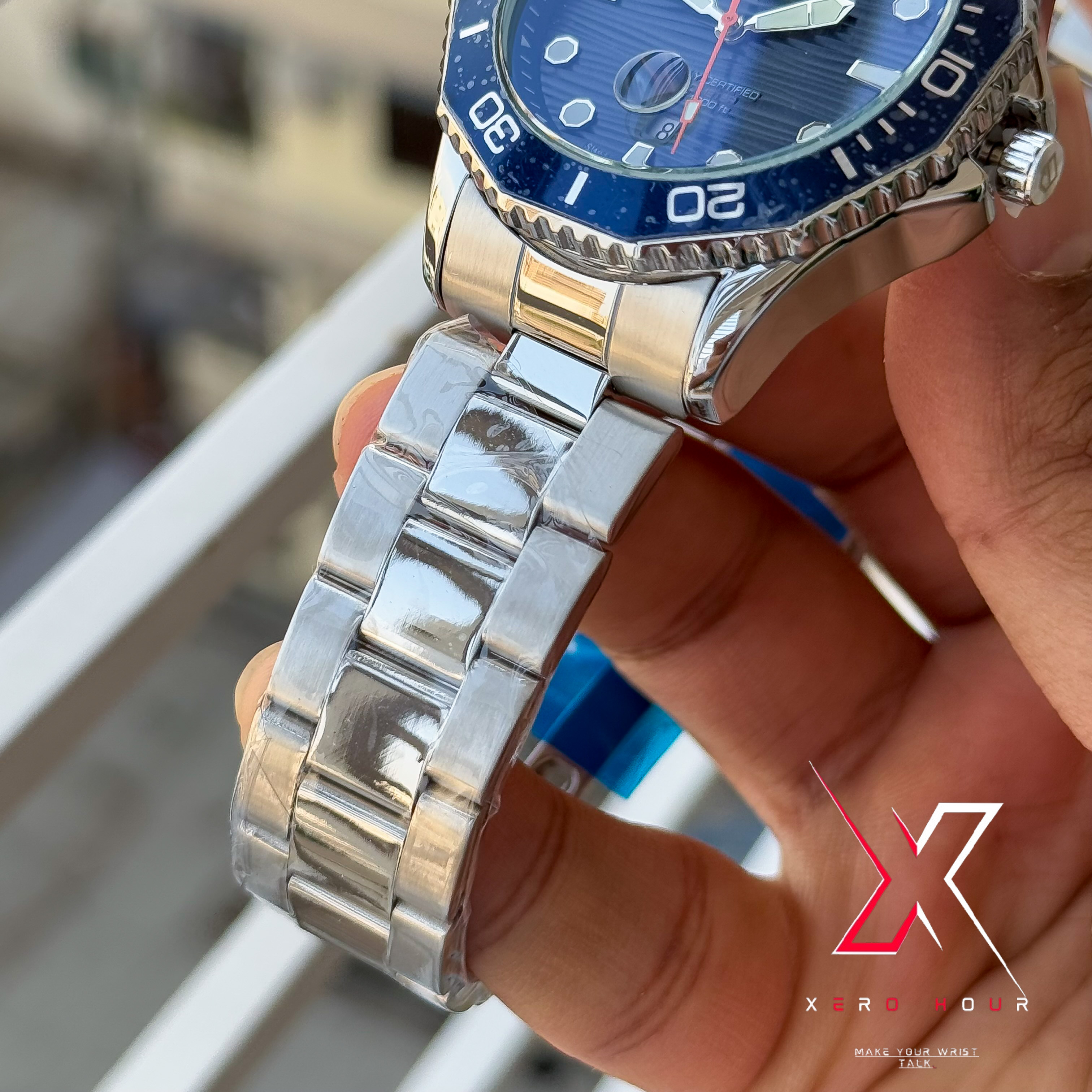 Tag Heuer | Aquareterra | Date Just | Blue dial |AA Grade_img_3