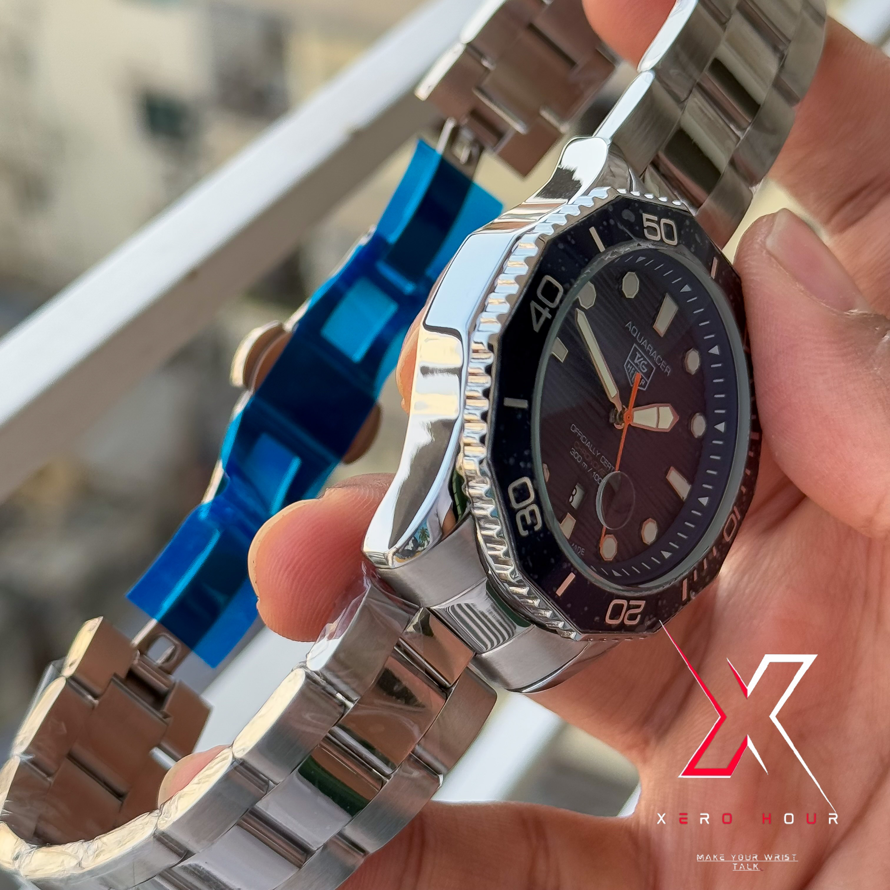 Tag Heuer | Aquareterra | Date Just | Blue dial |AA Grade_img_5