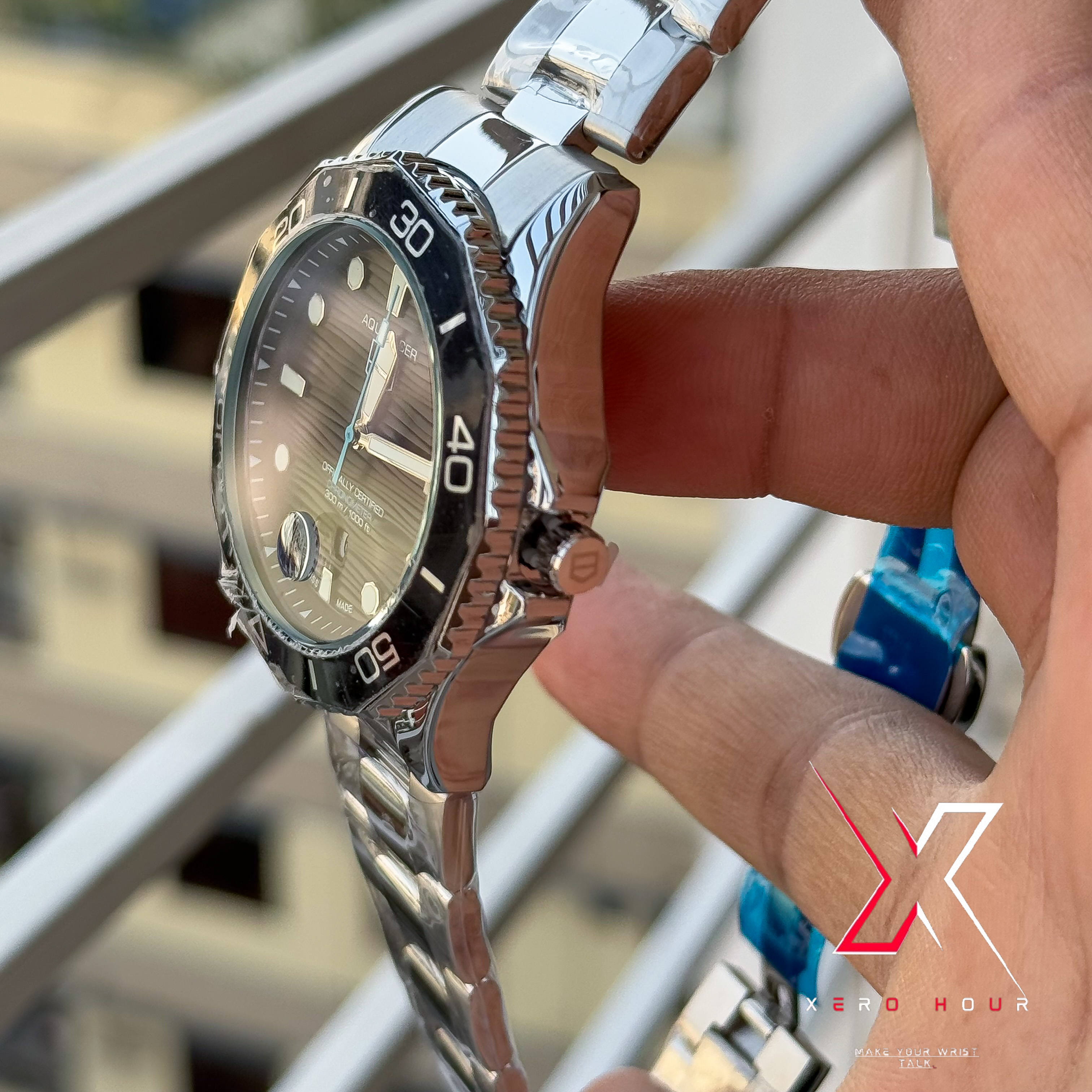 Tag Heuer | Aquaracer | Date Just | Black dial |AA Grade_img_2