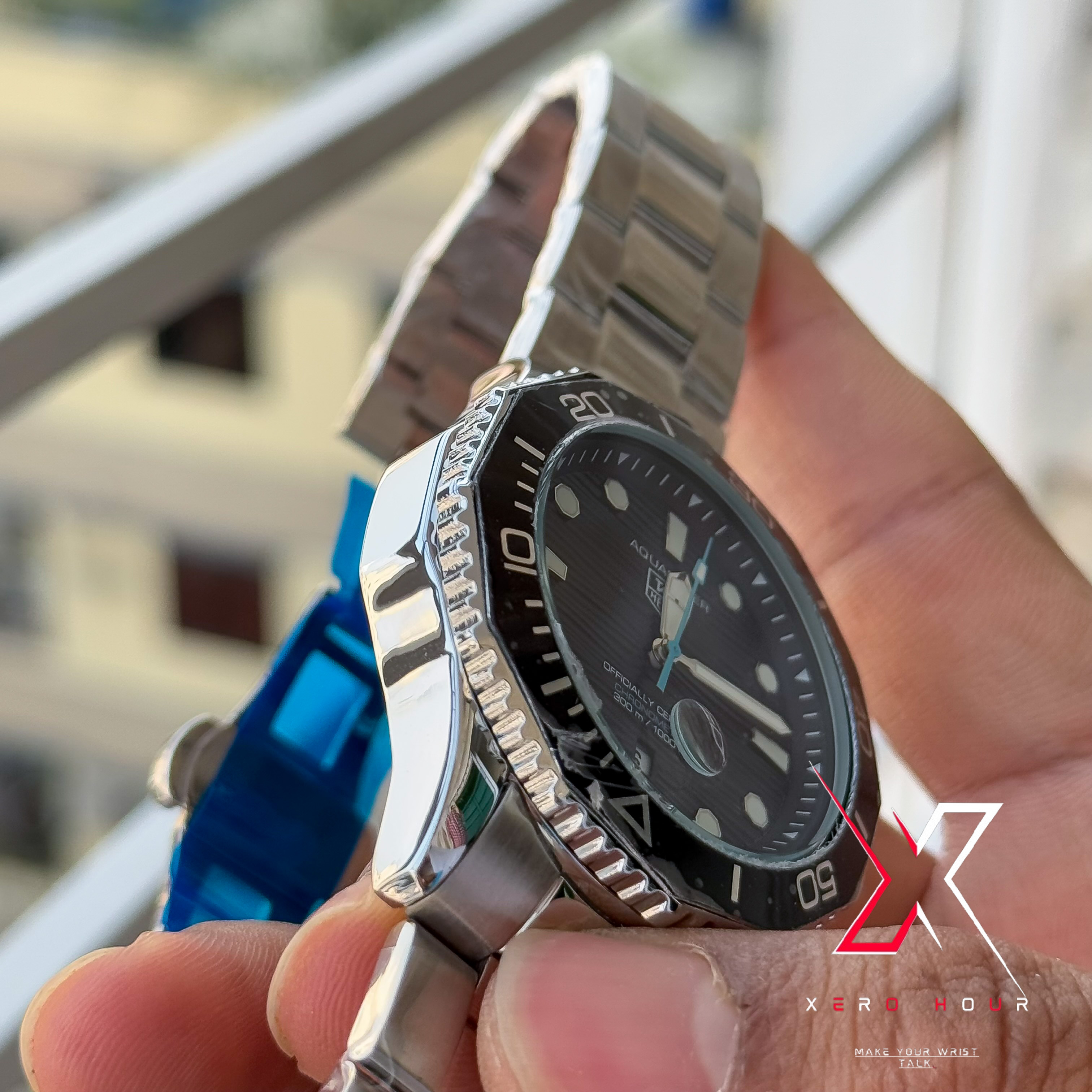 Tag Heuer | Aquaracer | Date Just | Black dial |AA Grade_img_3