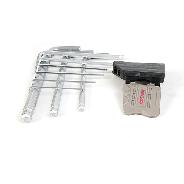 CROWN Professional 9pcs Hex key set ball head ( Short | Long | Extra Long ), Ball head, CR-V, Ball head; CPHOK-BMAX09_img_5