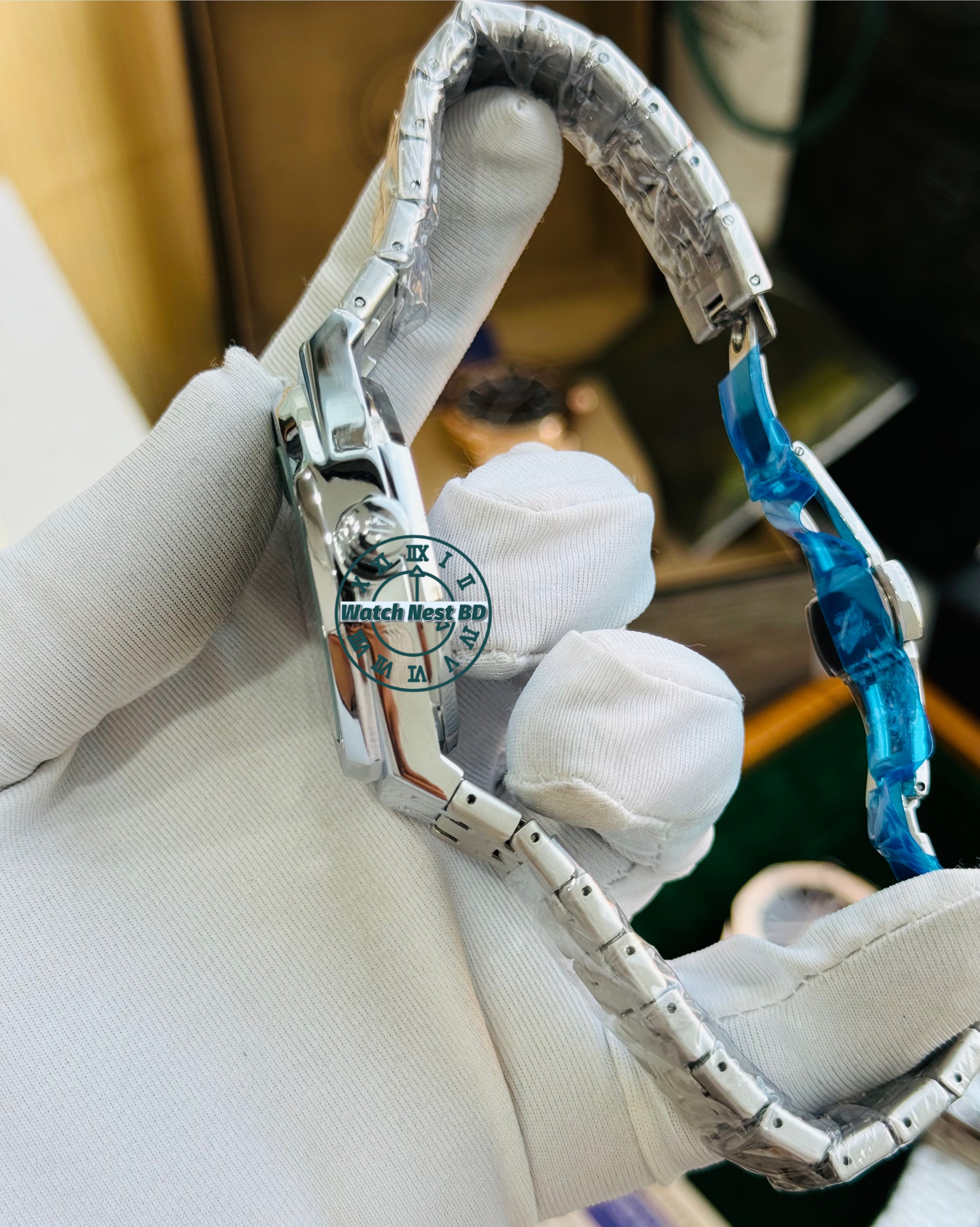 Audemars Piguet AP Silver Wine Quartz Movement Plain Watch (AA Grade)_img_1