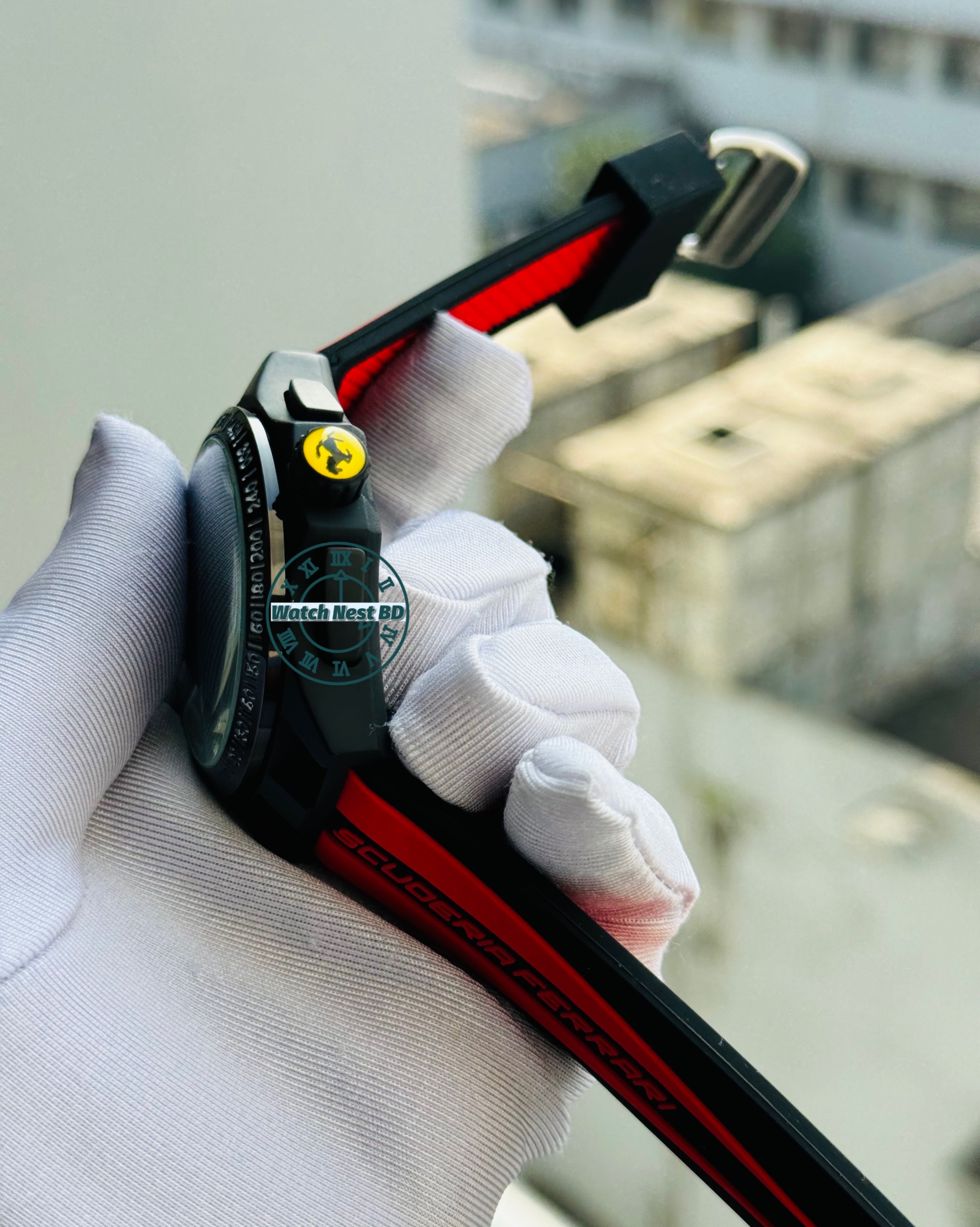 Ferrari Red Chronograph Watch (AA Grade!)_img_1