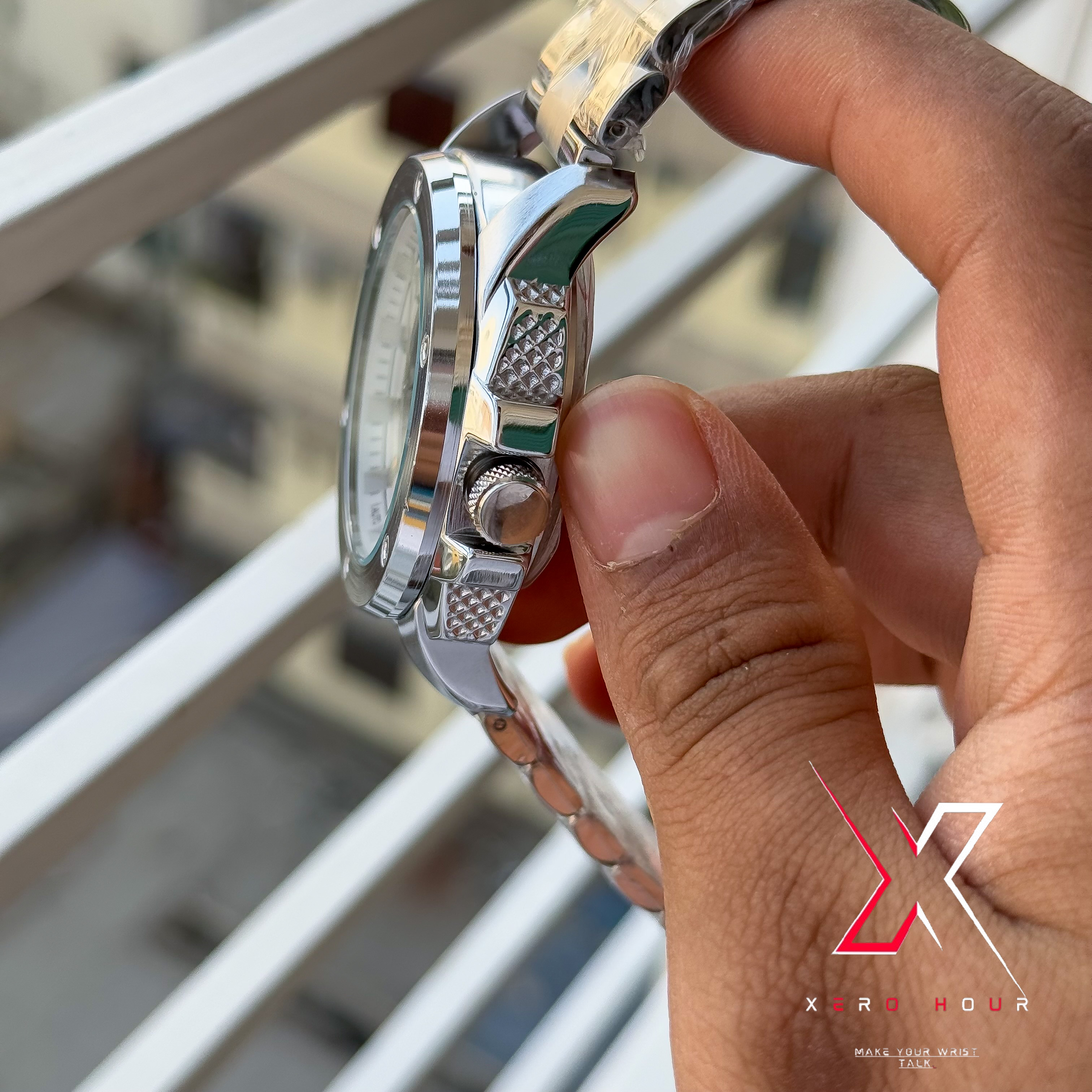 Fossil Big Bang ( Silver White ) | Automatic | Full SS body Skeleton Dial | AA Grade_img_1