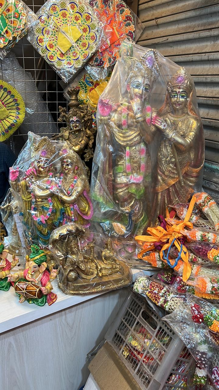 রাধাকৃষ্ণ/রাধামাধব যুগল ১৪/২৪/২৮ কেজি - Image 2