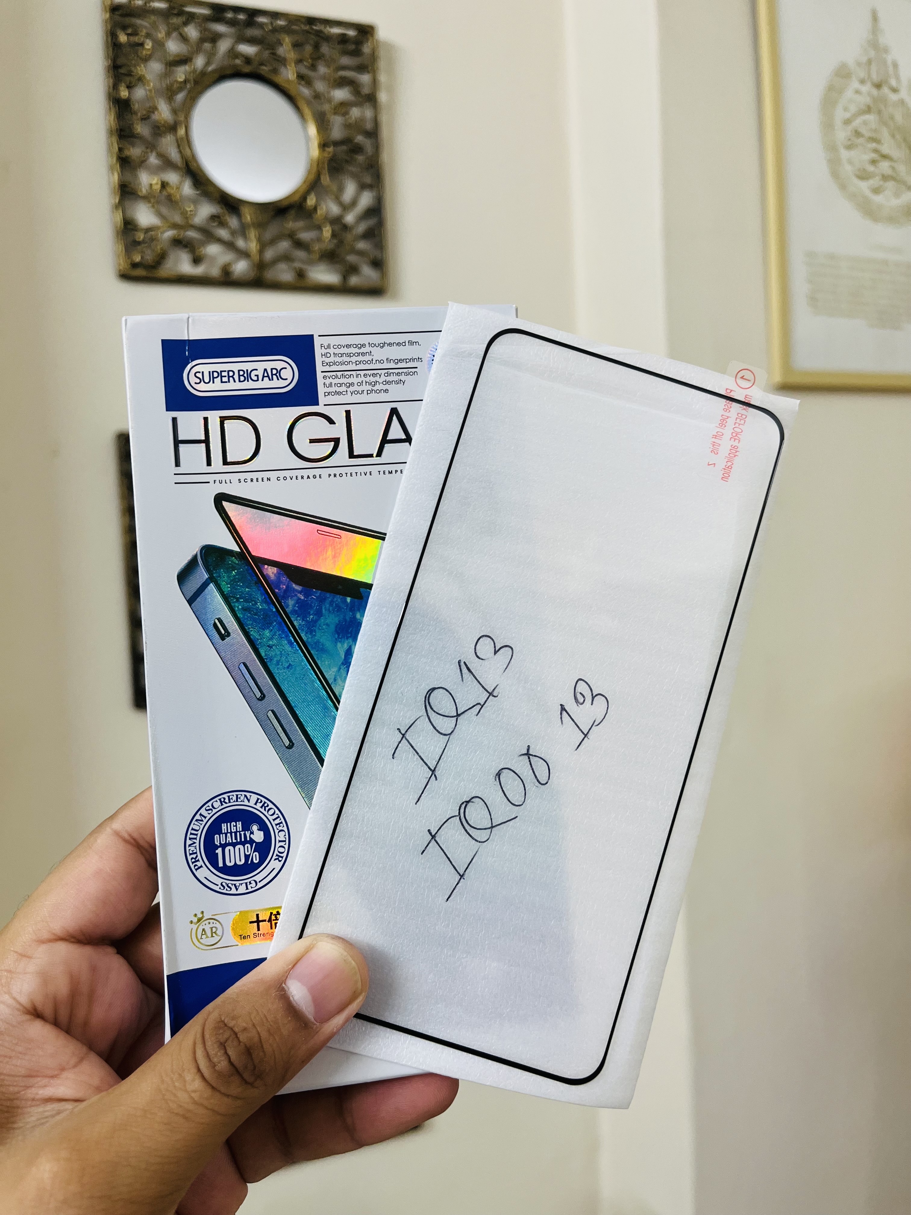 iQoo 13 Screen Protector Premium Full Screen Full Glue_img_2