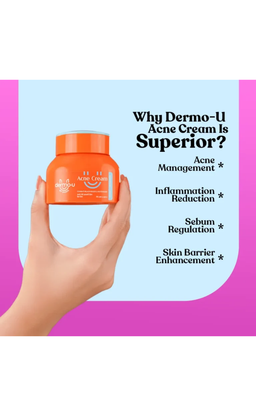 Dermo-U Acne Cream 50g - Image 3