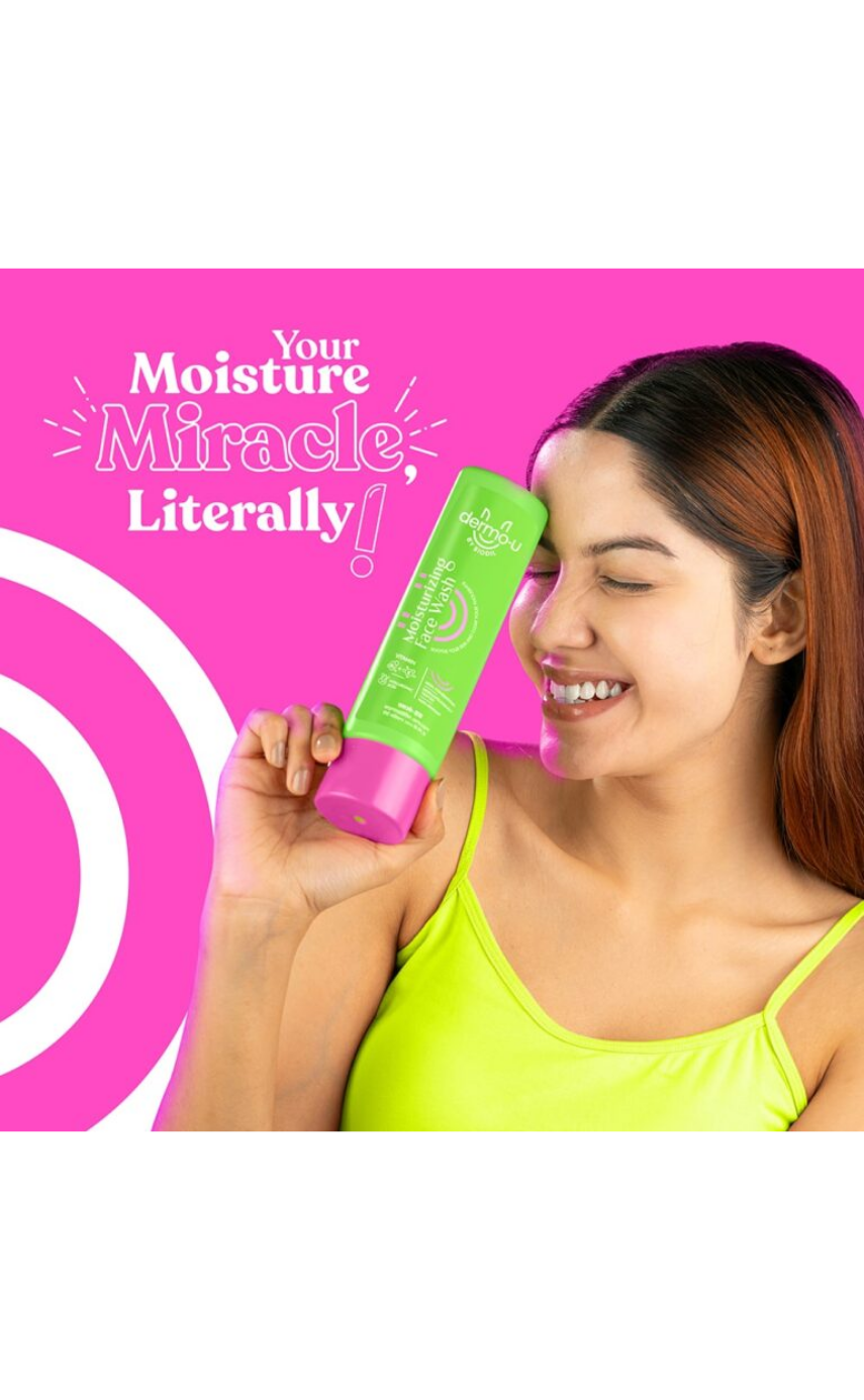 Dermo-U Moisturizing Face Wash 180ml - Image 5