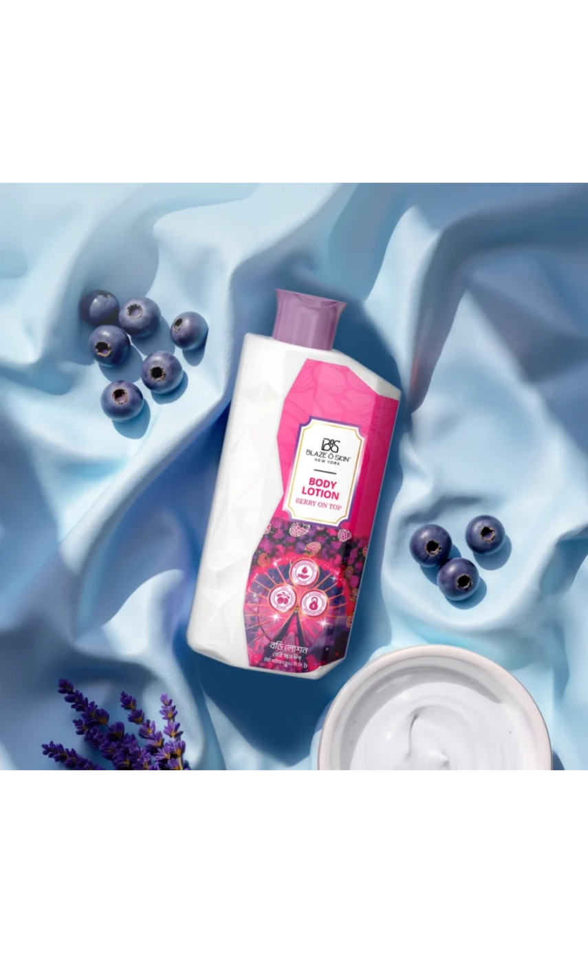 Blaze O' Skin Shower Gel: Berry On Top 250ml - Image 3