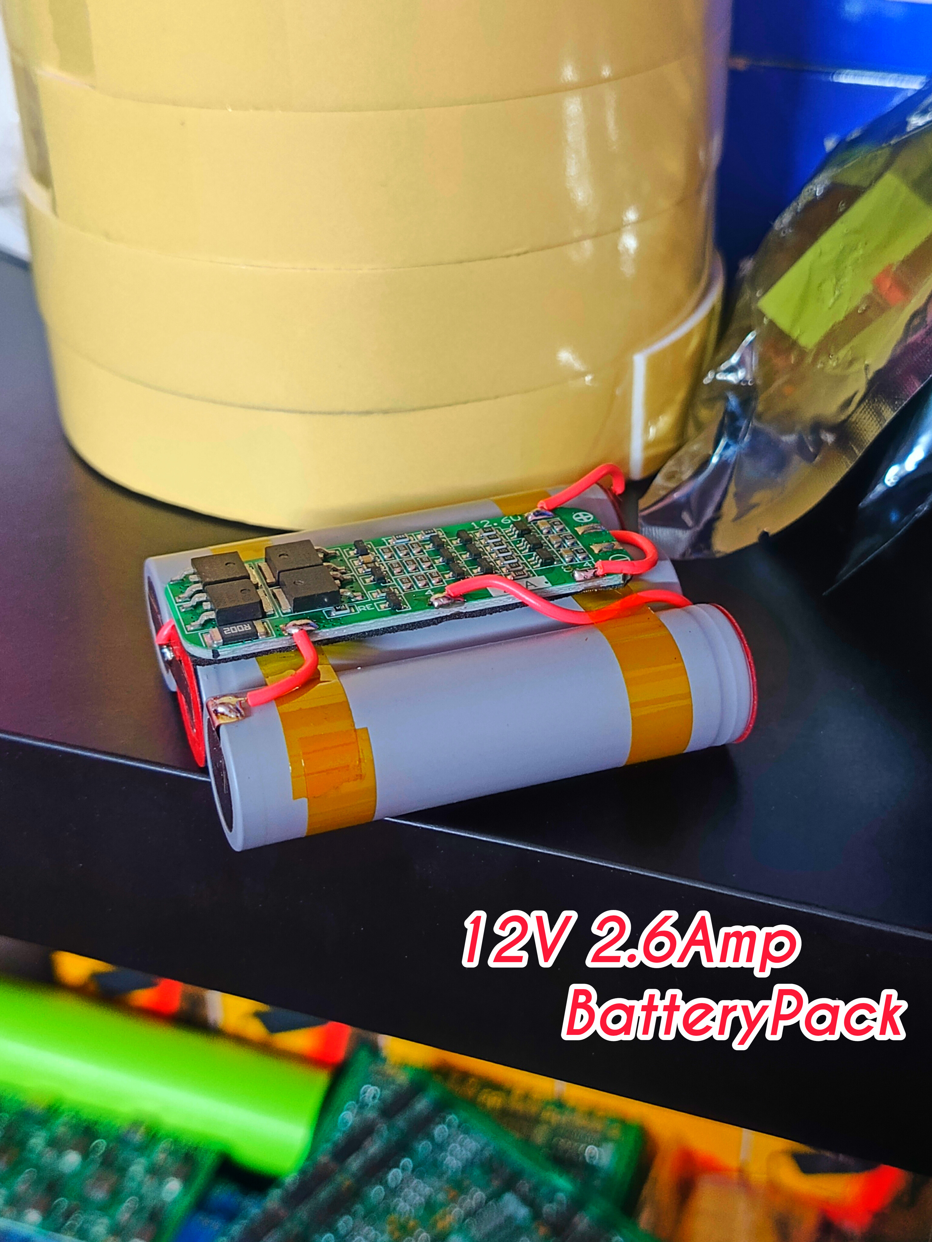 12V 2.6Amp Band New ব্যাটারি প্যাক_img_2