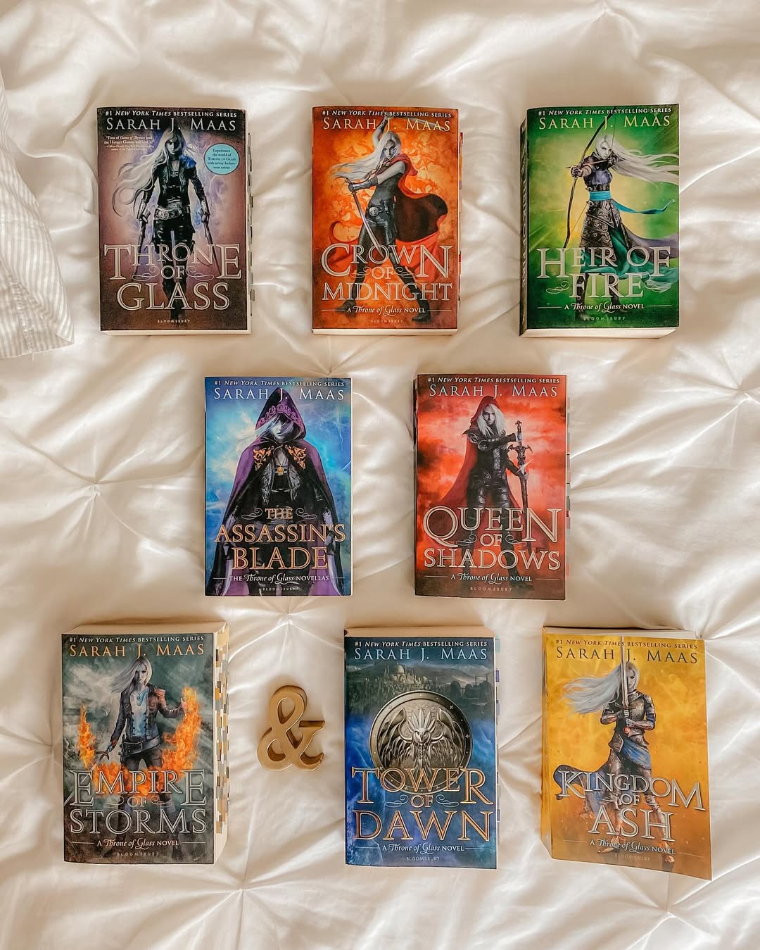 Throne of Glass Series(8 Books) by Sarah J. Maas