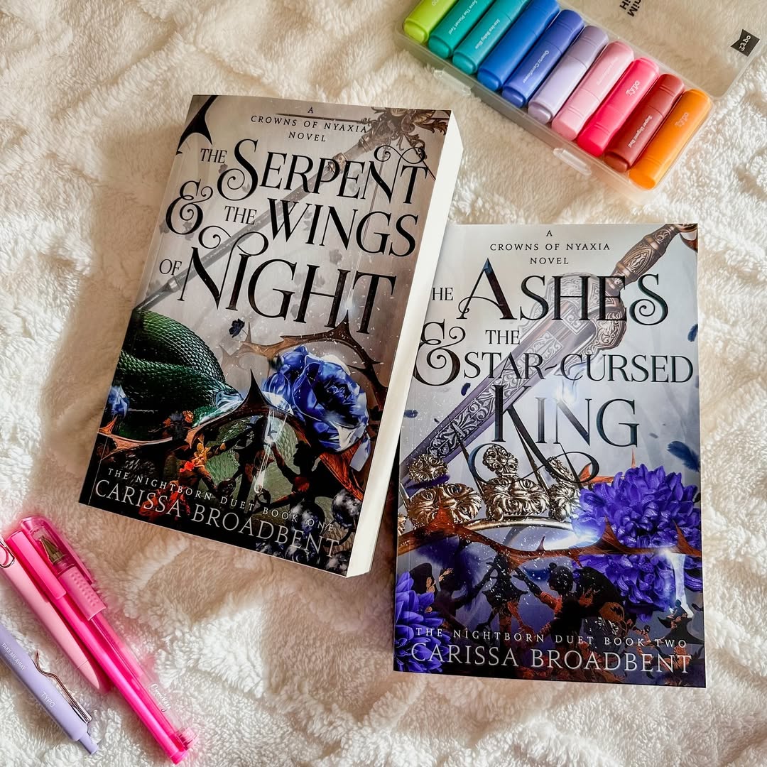 Crowns of Nyaxia Series(2 Books) by Carissa Broadbent