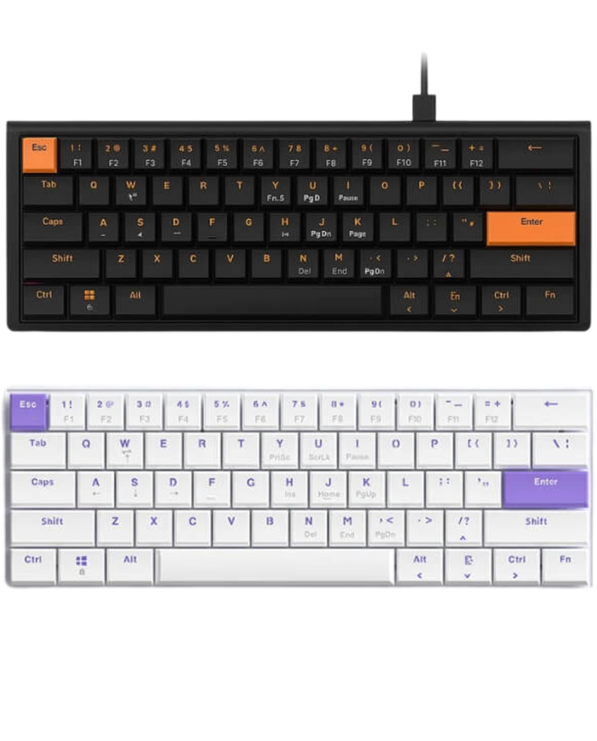 AJAZZ NKL61 Low Profile Wired Mechanical Keyboard_img_0