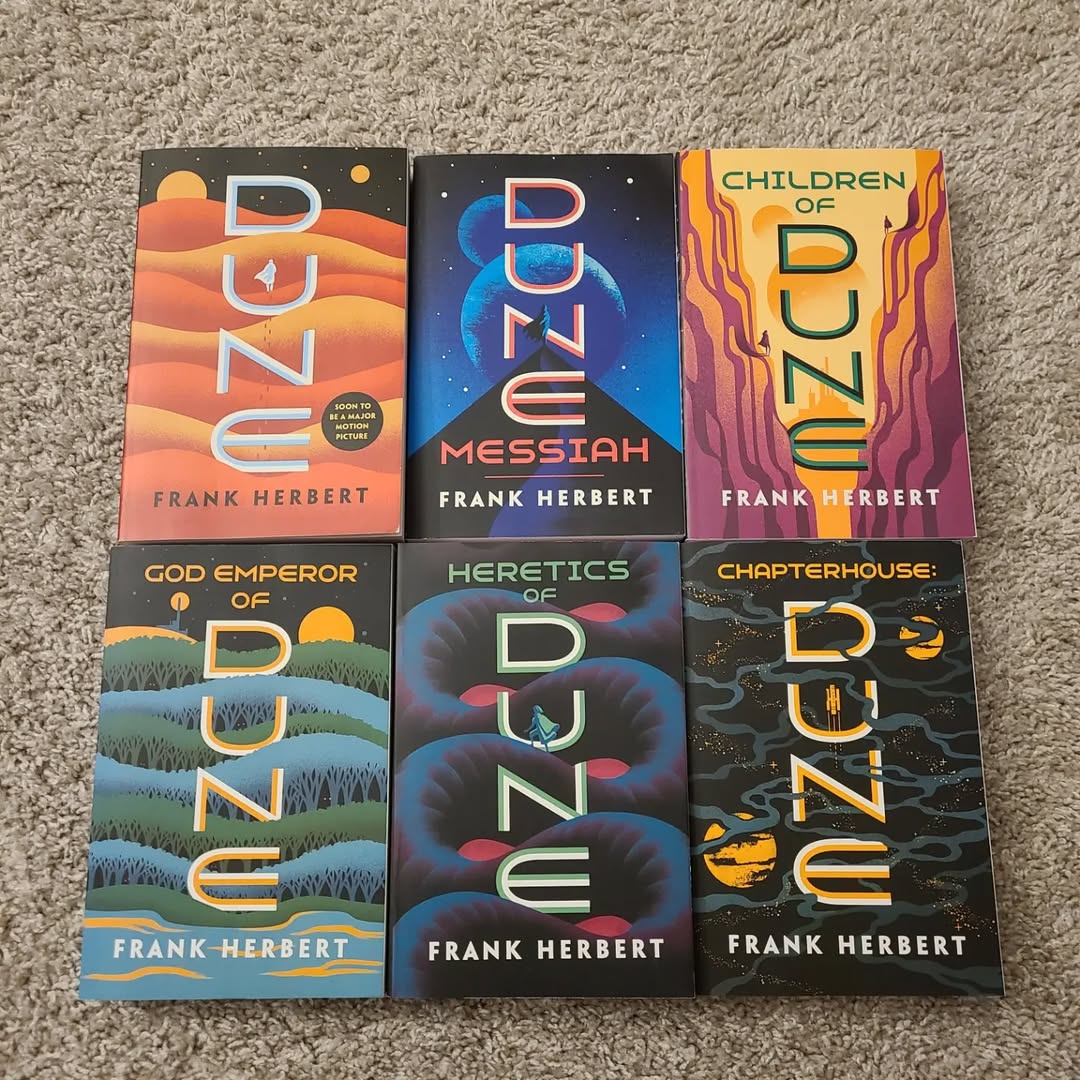 Dune Series(6 Books) by Frank Herbert