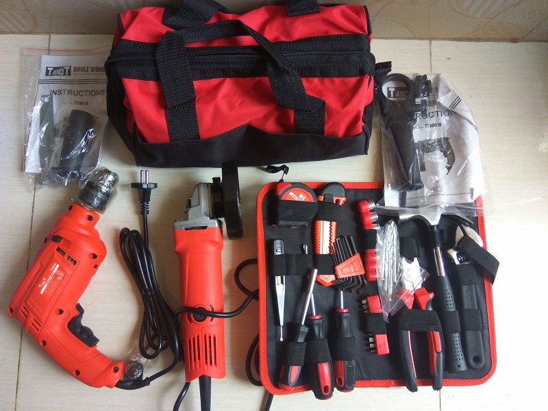 TANDT TT3001S Power Tools Set with 116 Pcs Hand Tools & Accessories; Model: TT3001S