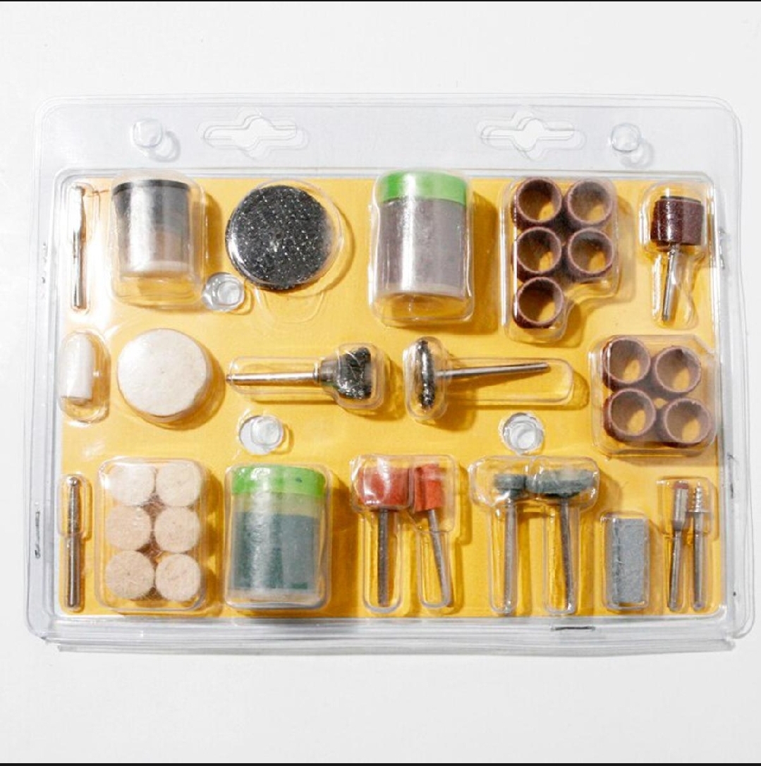 105pcs Power Rotary Tool Accessories Kit Electric Mini Grinder Accessory Kit for Polishing Drilling Cutting and Grinding