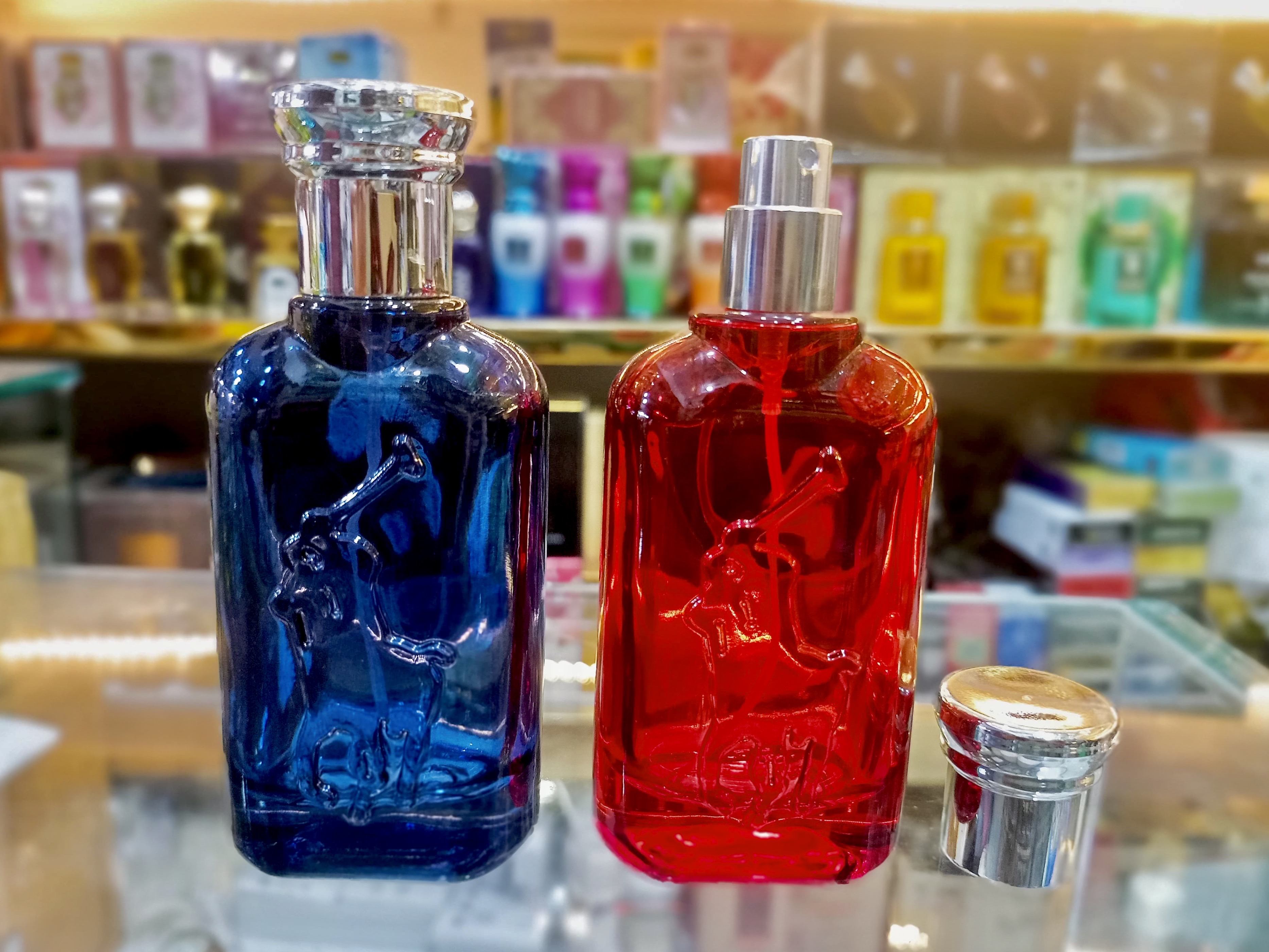 Empty Perfume Atomizer Refillable Polo Glass Spray 50ml Bottle 1 pcs Random color_img_1