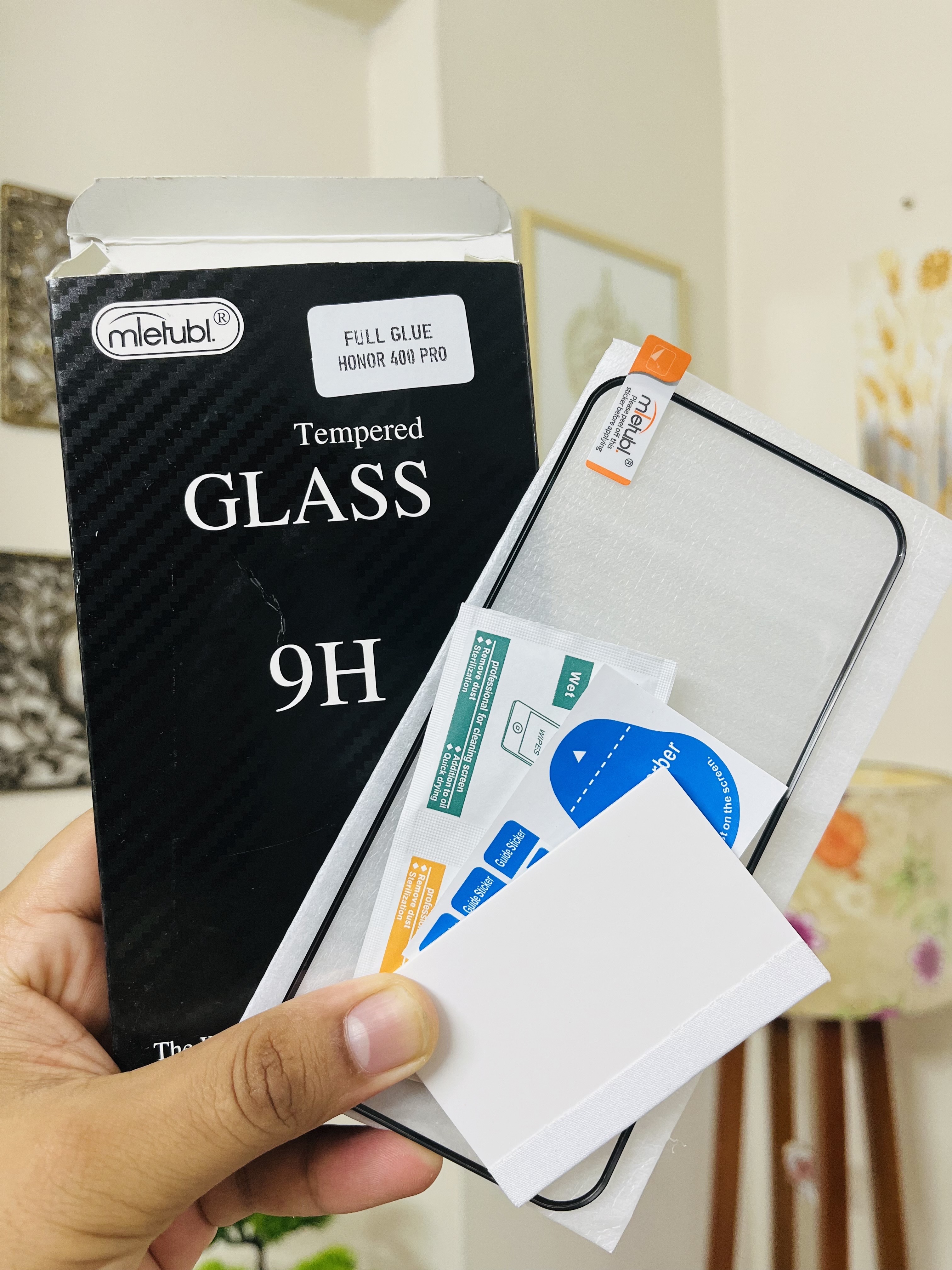 Honor 400 Pro 5G Global Version Non UV Full Glue Glass Screen Protector_img_8