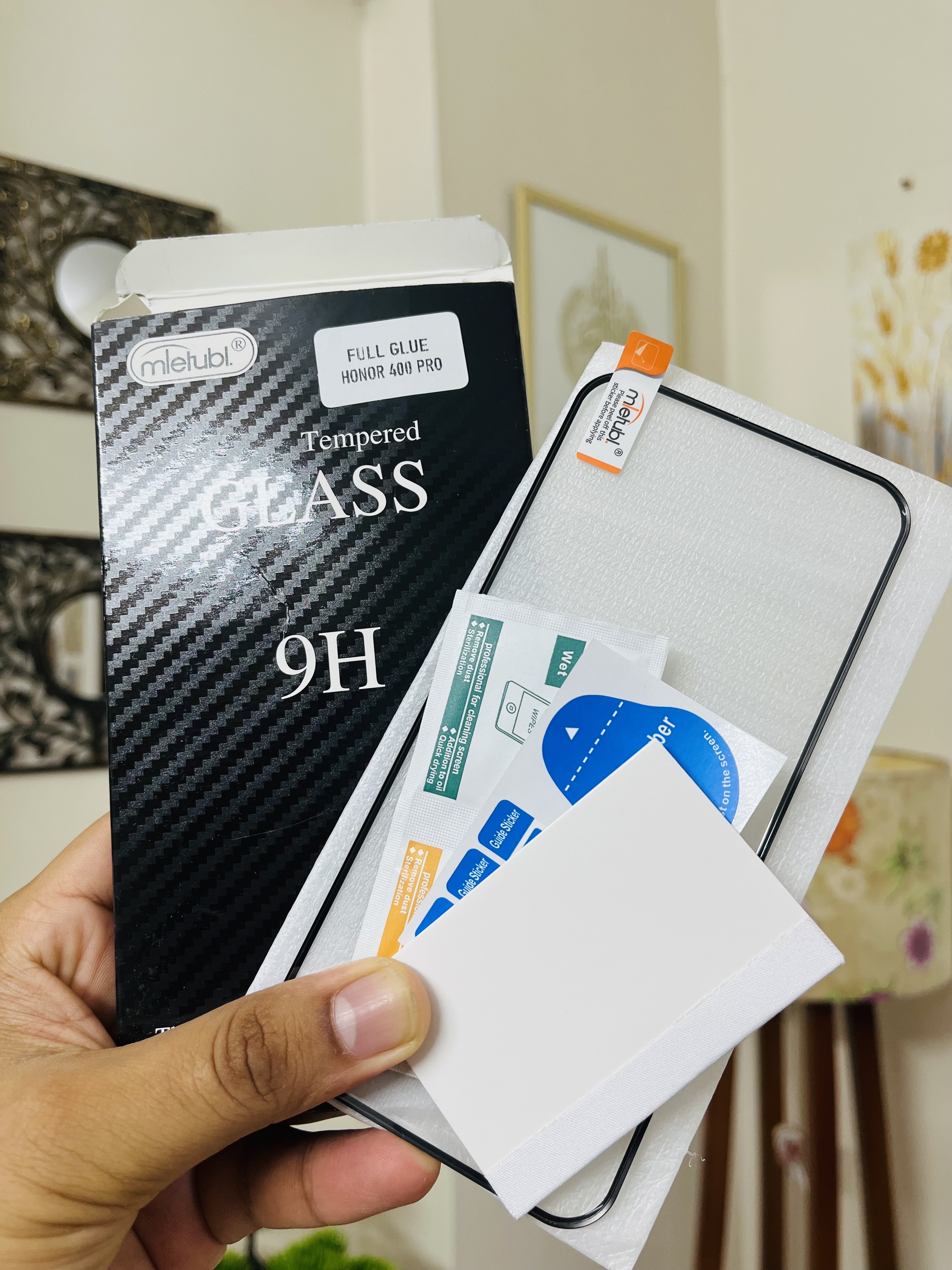 Honor 400 Pro 5G Global Version Non UV Full Glue Glass Screen Protector_img_10