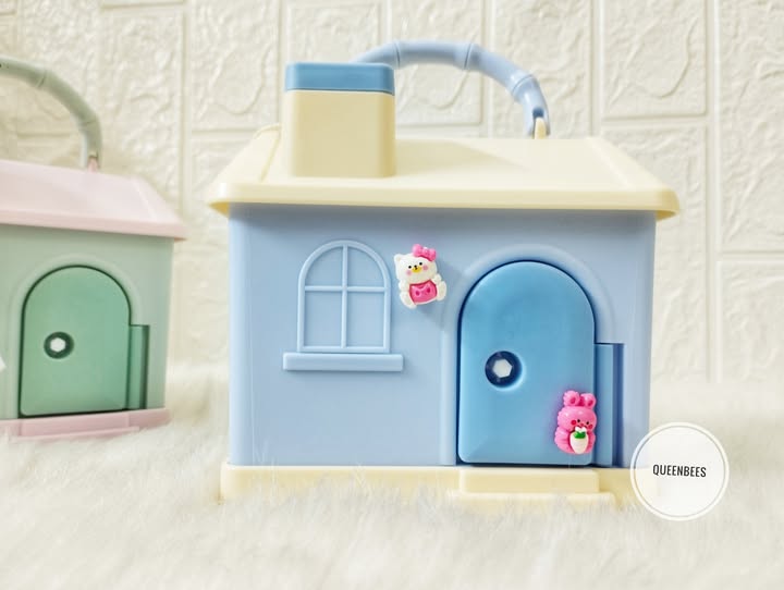 Kitty House Bank With Lock & Key_img_2