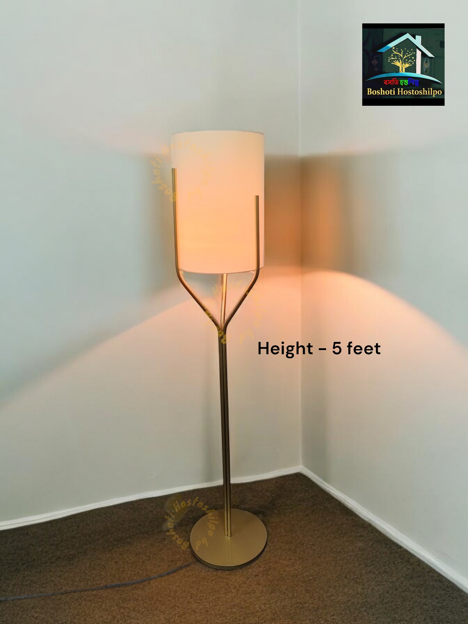 Iron Corner stand lamp_img_5