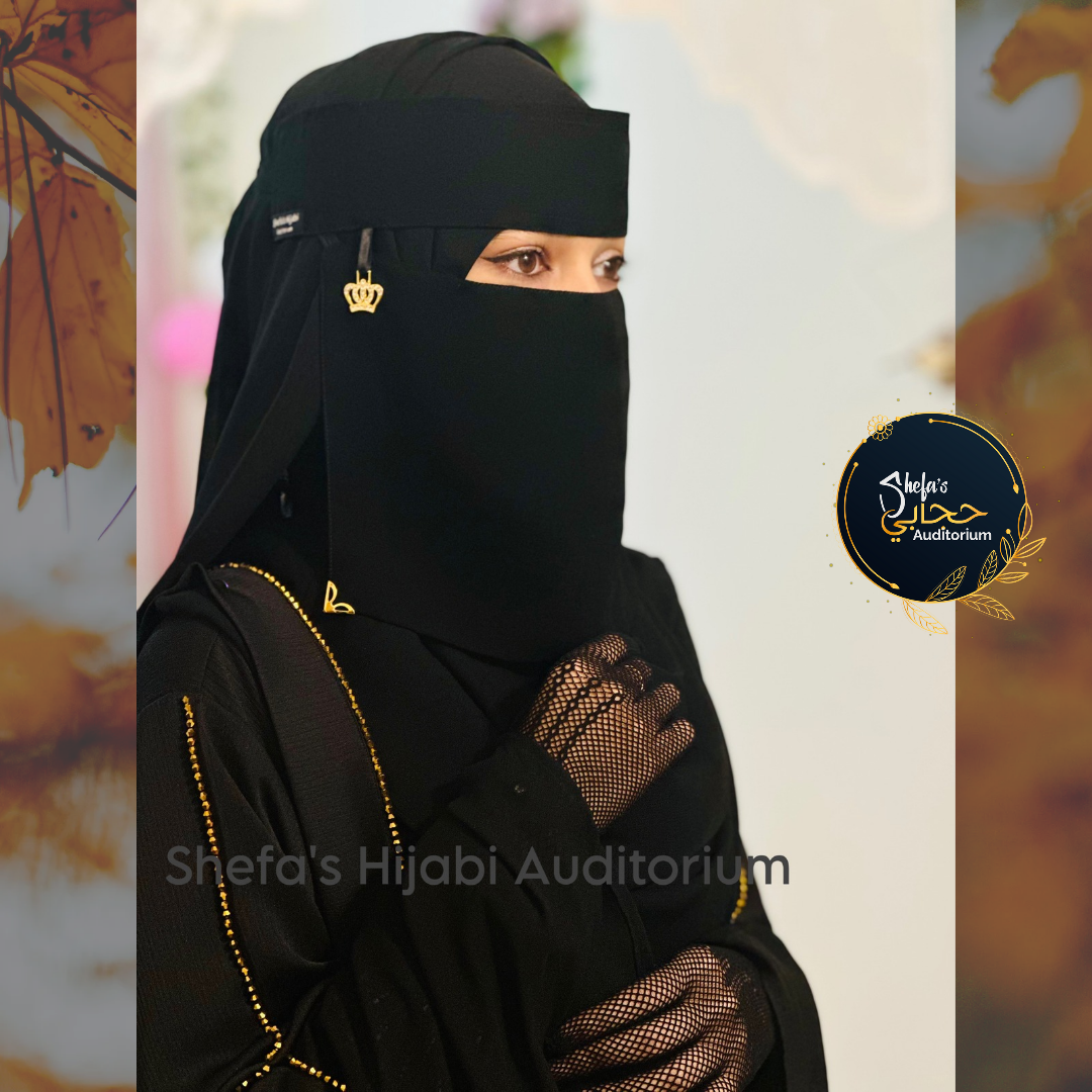 Crown Pendent Niqab