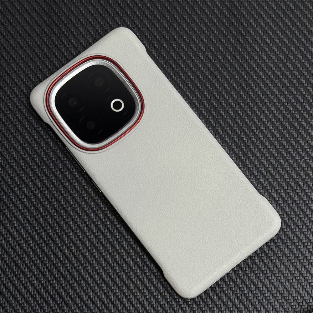 IQOO3 Borderless Leather Drop-resistant PC Ultra-thin Hard Case / cover_img_1