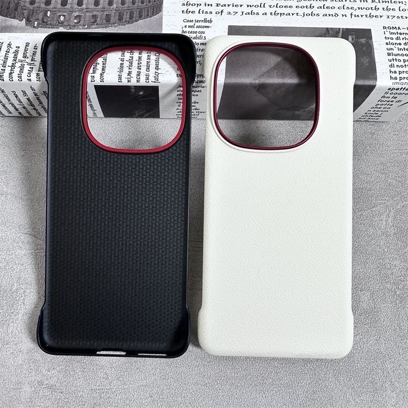 IQOO3 Borderless Leather Drop-resistant PC Ultra-thin Hard Case / cover_img_3