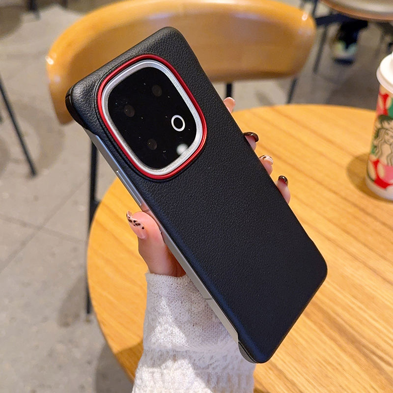 IQOO3 Borderless Leather Drop-resistant PC Ultra-thin Hard Case / cover_img_4