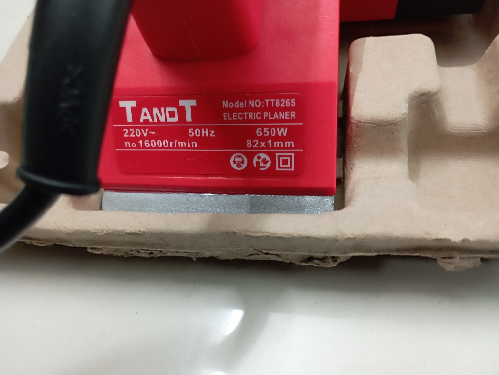 TANDT TT8265 Electric Planer, 650w, 82mm; Model : TT8265_img_5