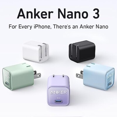 Anker 511 Charger Nano 3 30 W GaN Fast USB‑C Power Adapter_img_3