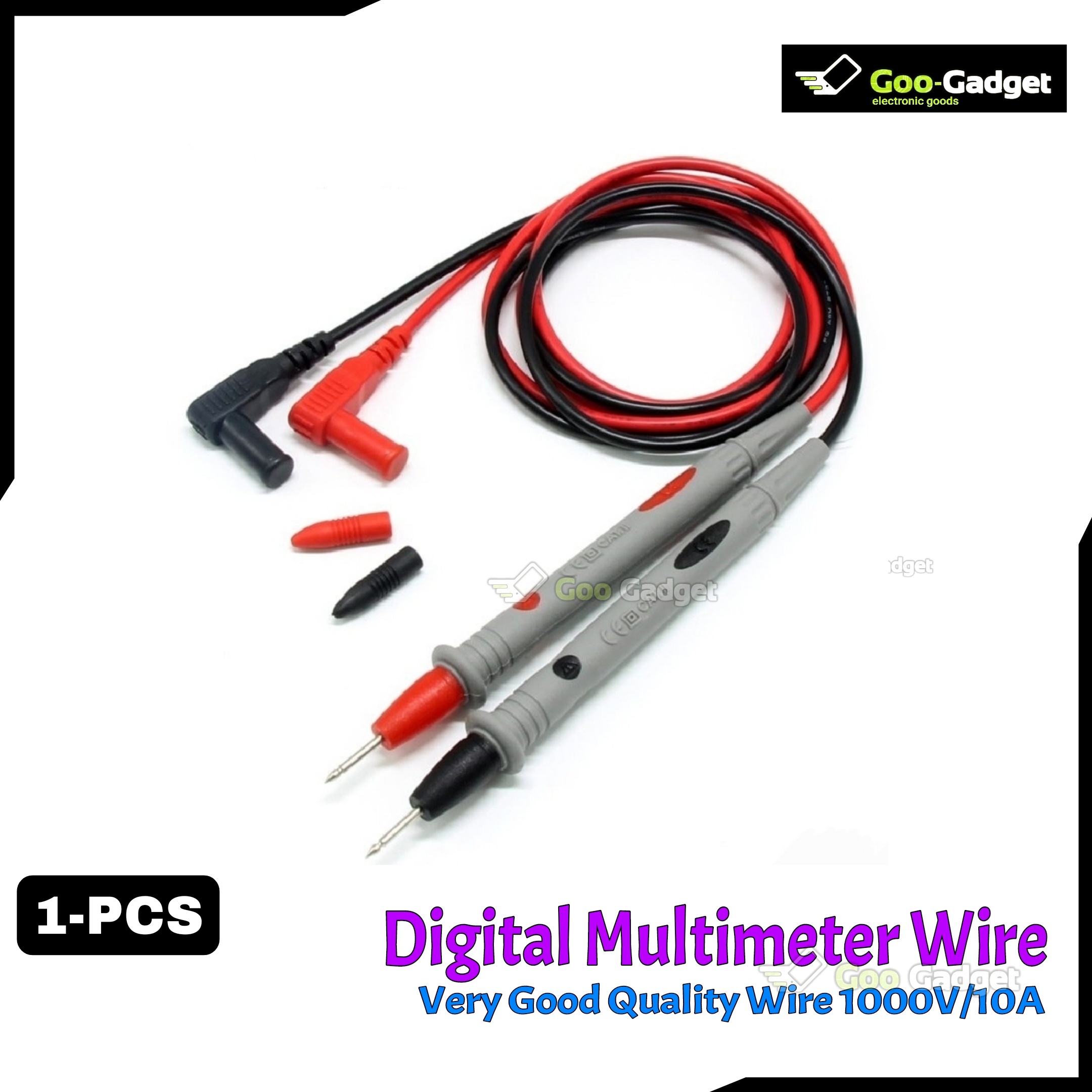 Digital Multimeter Test Lead Probes | 1000V/10A Wire Pen Cable for Accurate Measurements