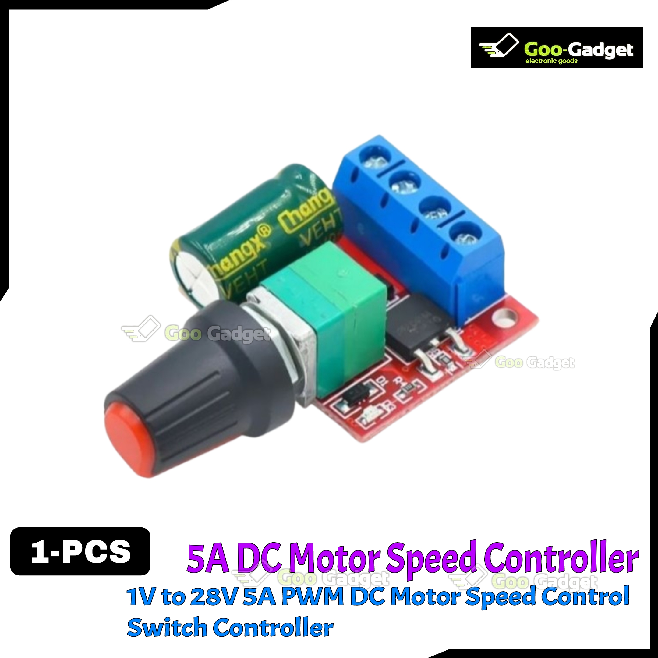 PWM DC Motor Speed Controller Module | 5V-35V Adjustable Motor Control Board