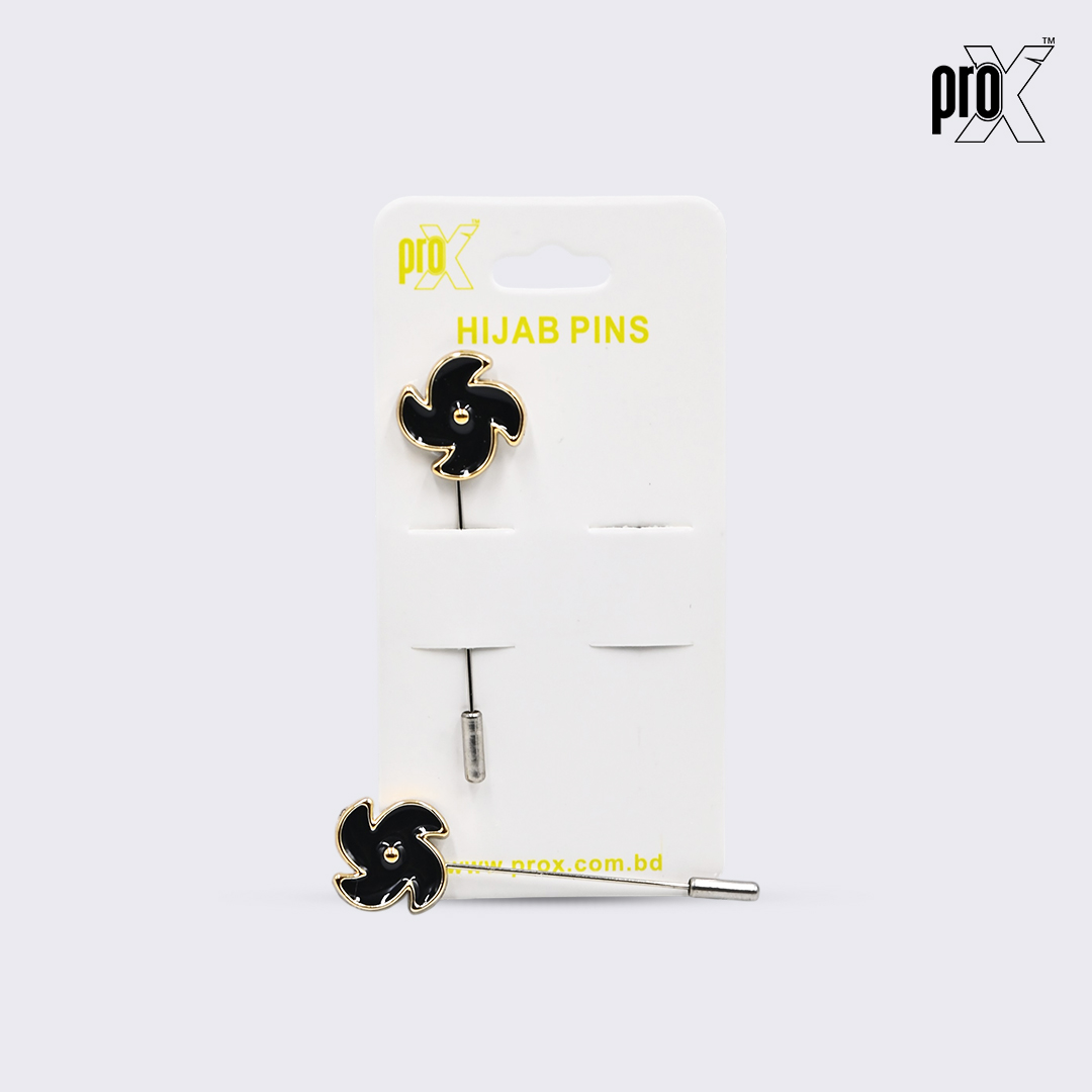 ProX 1 Pair Stick Hijab Pin_HP-501-2_Black_img_1