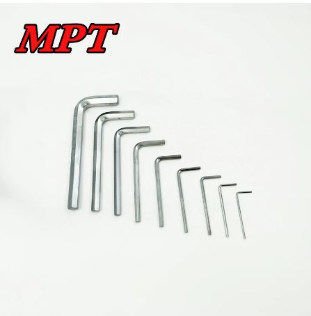 MPT 9pcs Hex Key Set ( Short Arm | Long Arm ), CRV, Chrome plated surface, (1.5-2-2.5-3-4-5-6-8-10 mm); MHA02001-1_img_2