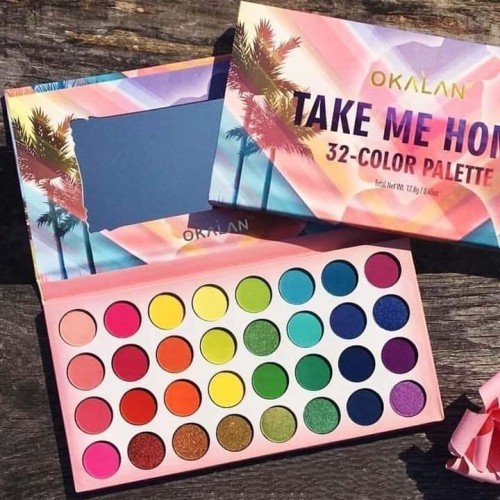 OKALAN Take Me Home 32 Colour Eyeshadow Palette.(CHINA)_img_1