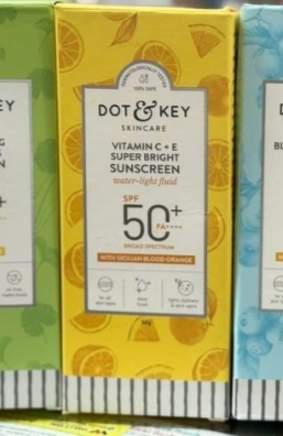 Dot & Key Vitamin C+E Super Bright Sunscreen Spf 50+.  50ml