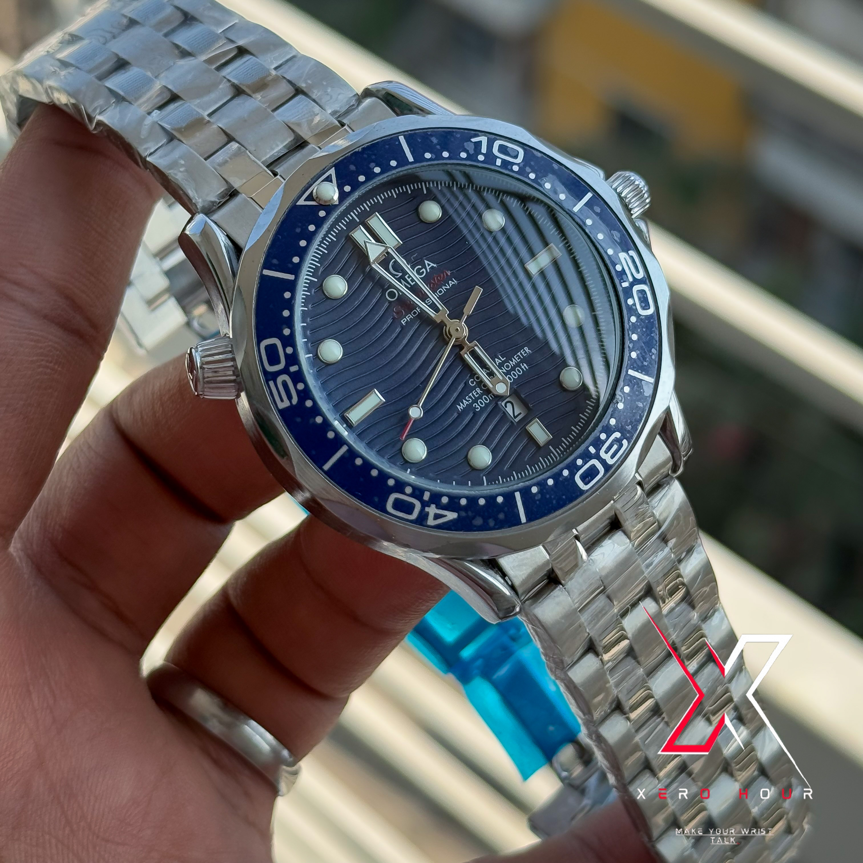 Omega Seamaster | Date just | Blue bezel Blue dial | AA Grade