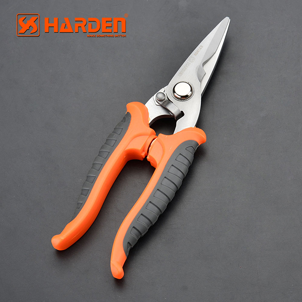 HARDEN Multi-Purpose Scissors 180mm Professional and Household Stainless Steel Scissors 570363_img_4