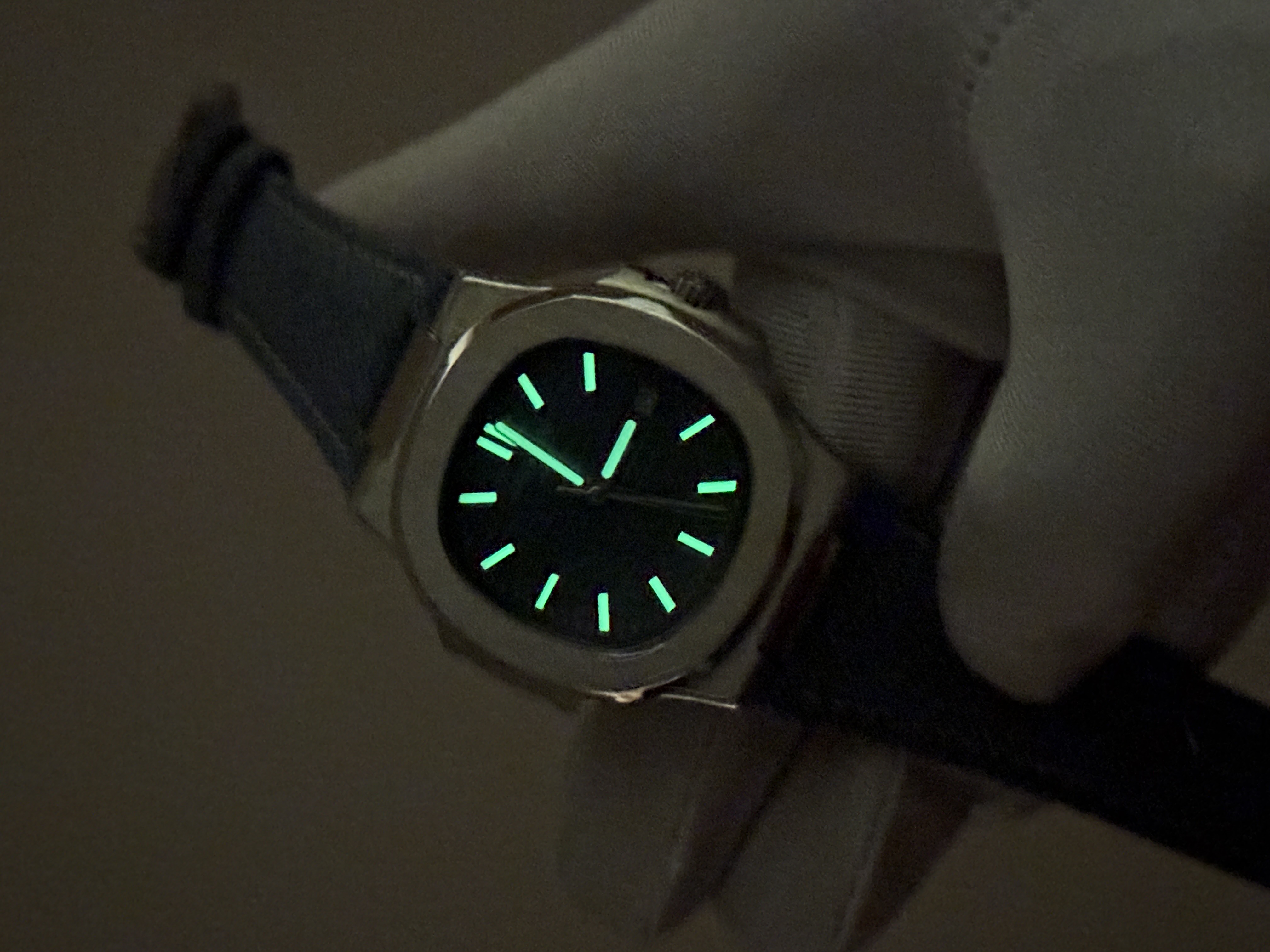 Patek Phlippe Nautilus Denim belt AAA Auto_img_4