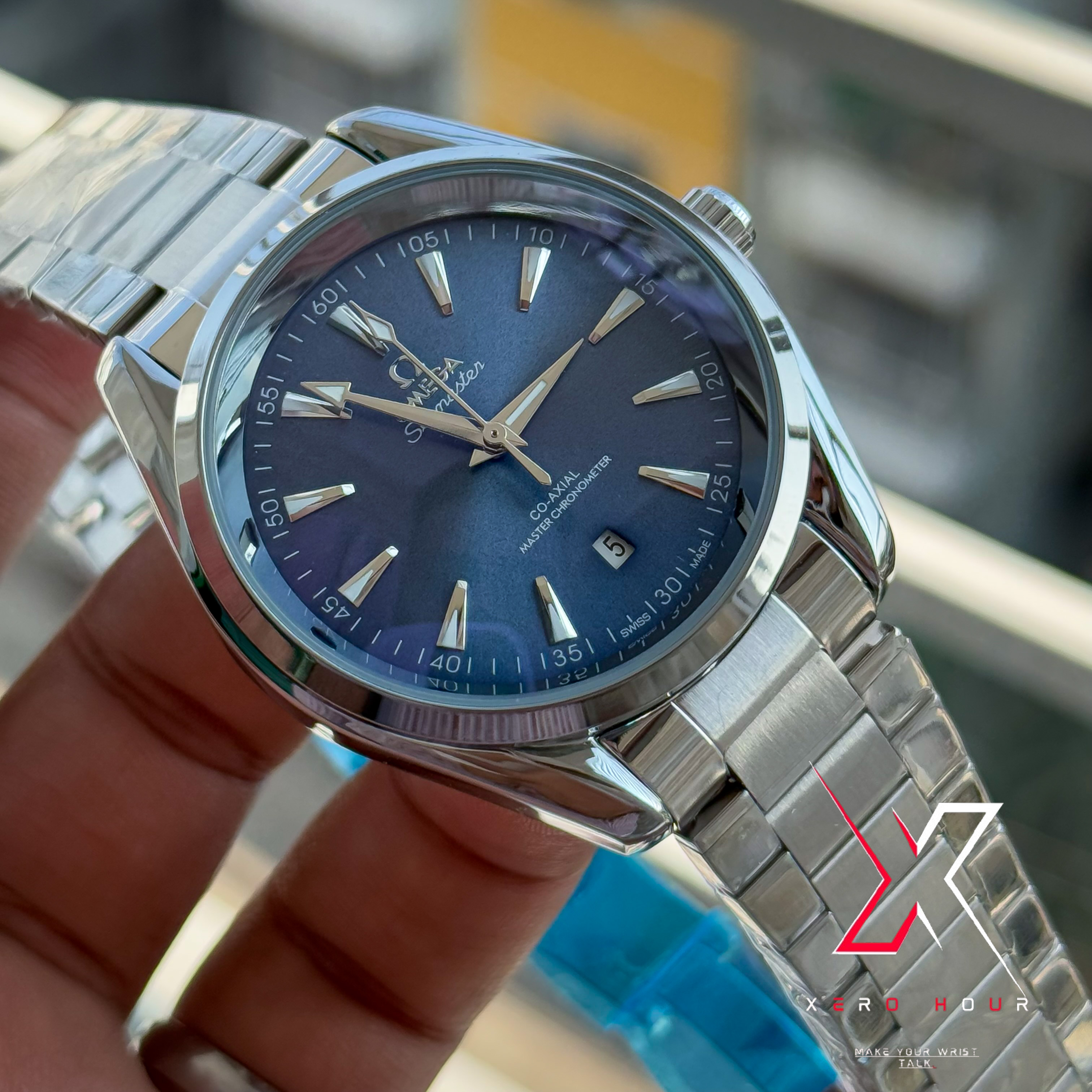 Omega Aqua Terra | Automatic Movement | Blue Dial | AA Grade