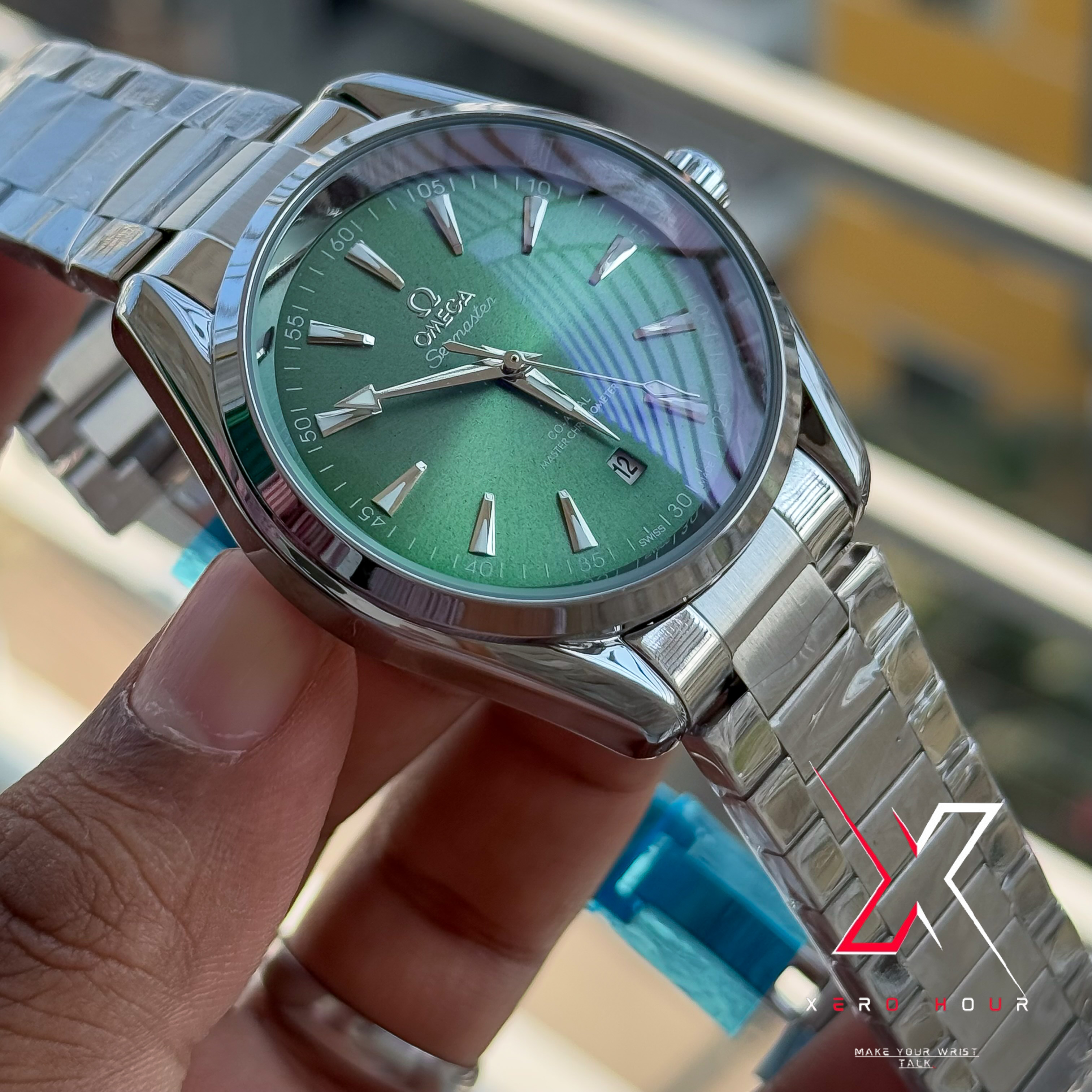 Omega Aqua Terra | Automatic Movement | Green Dial | AA Grade
